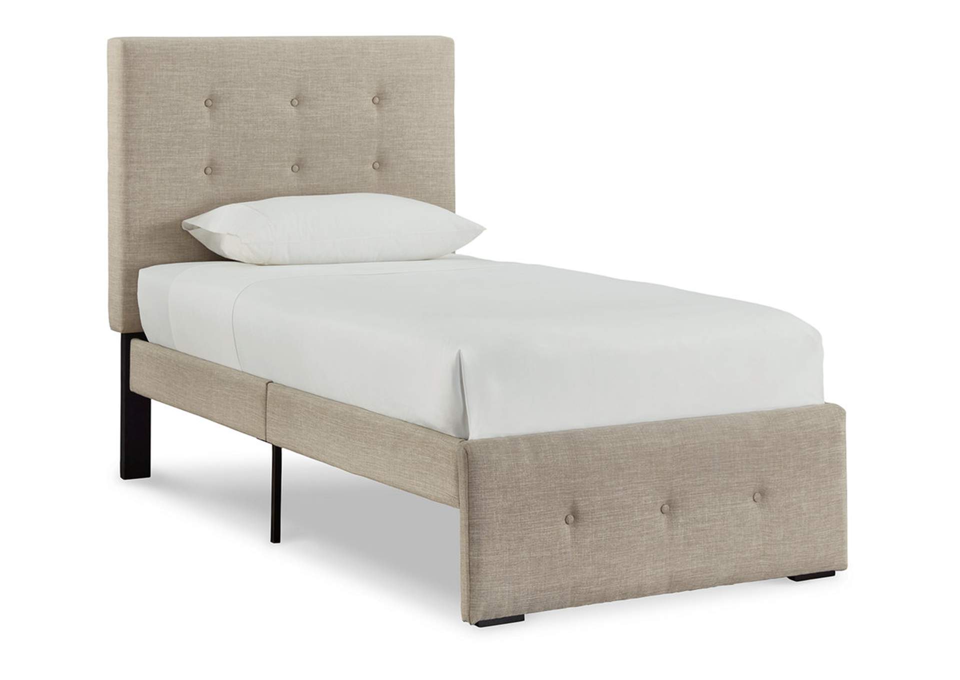 Gladdinson Twin Upholstered Bed Overstock Furniture Langley Park
