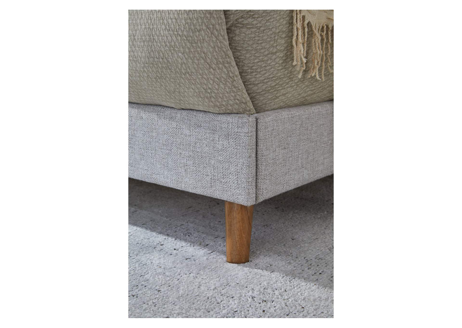 Tannally King Upholstered Platform Bed,Signature Design By Ashley