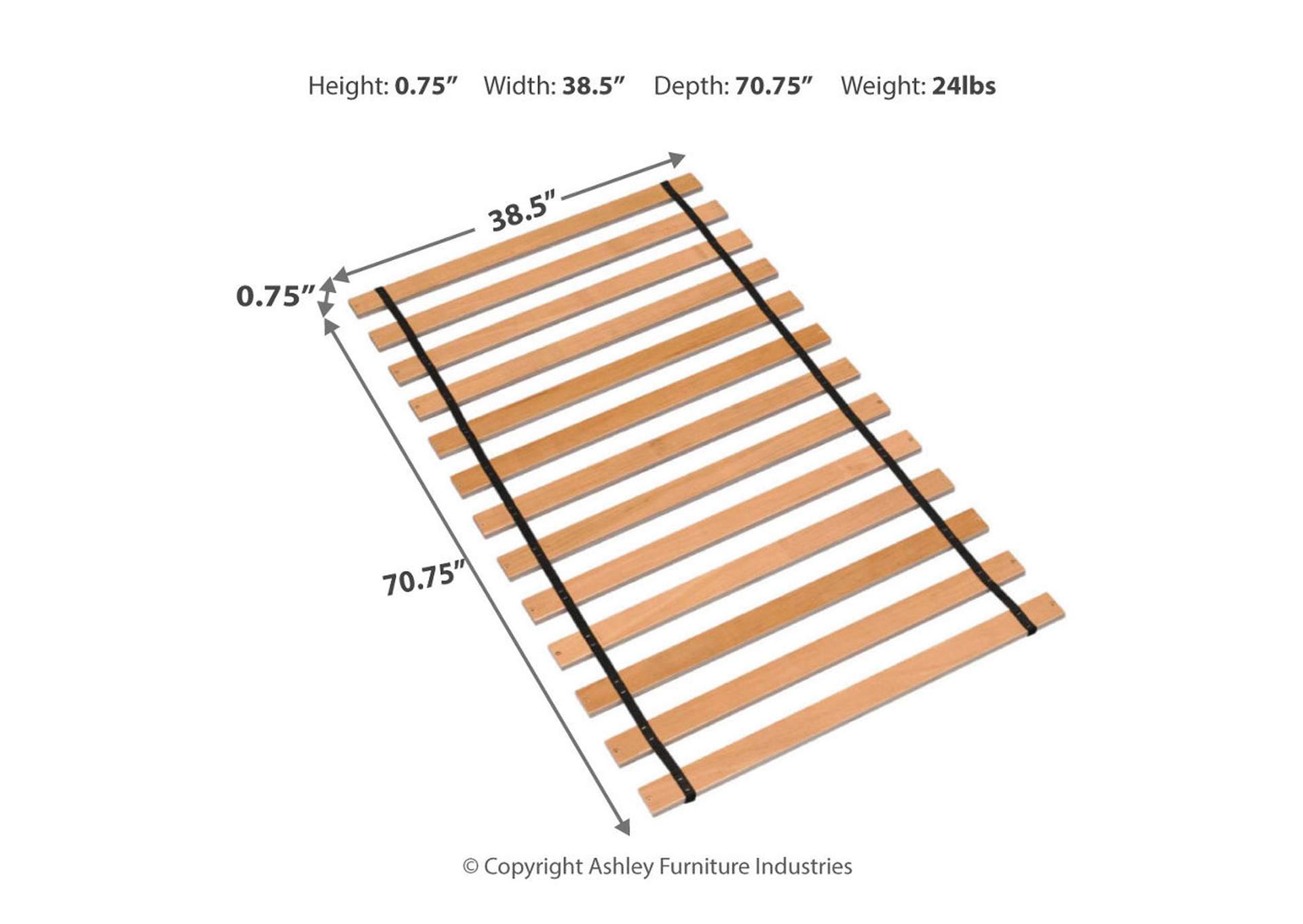 Platform Twin Roll Slat,Signature Design By Ashley