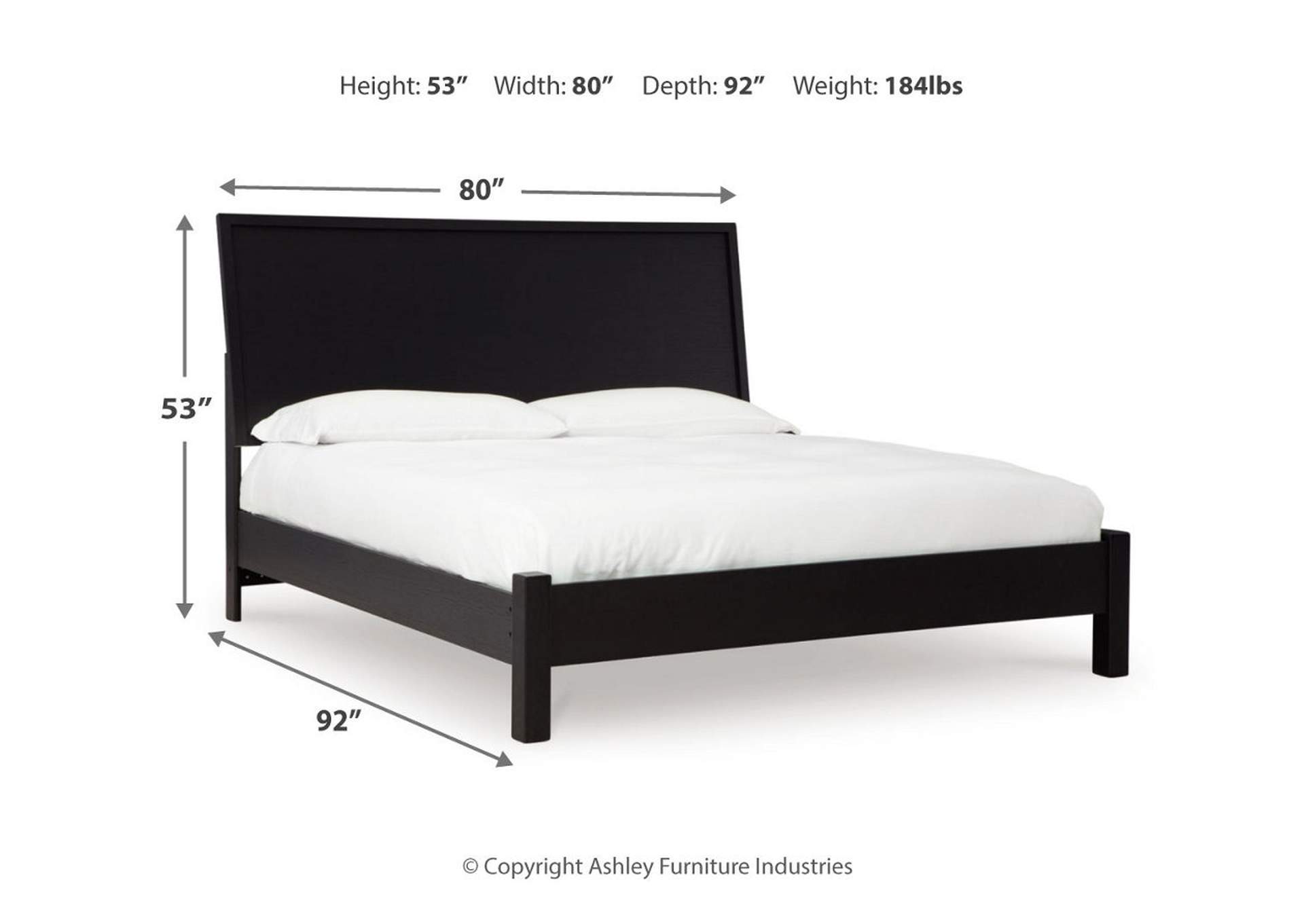 Danziar King Panel Bed,Signature Design By Ashley