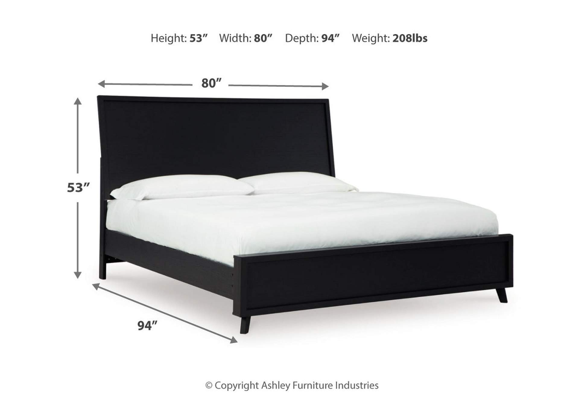 Danziar King Panel Bed,Signature Design By Ashley