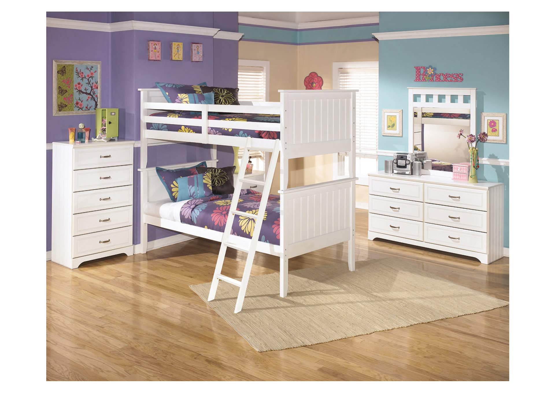 Lulu 3-Piece Twin over Twin Bunk Bed,Signature Design By Ashley