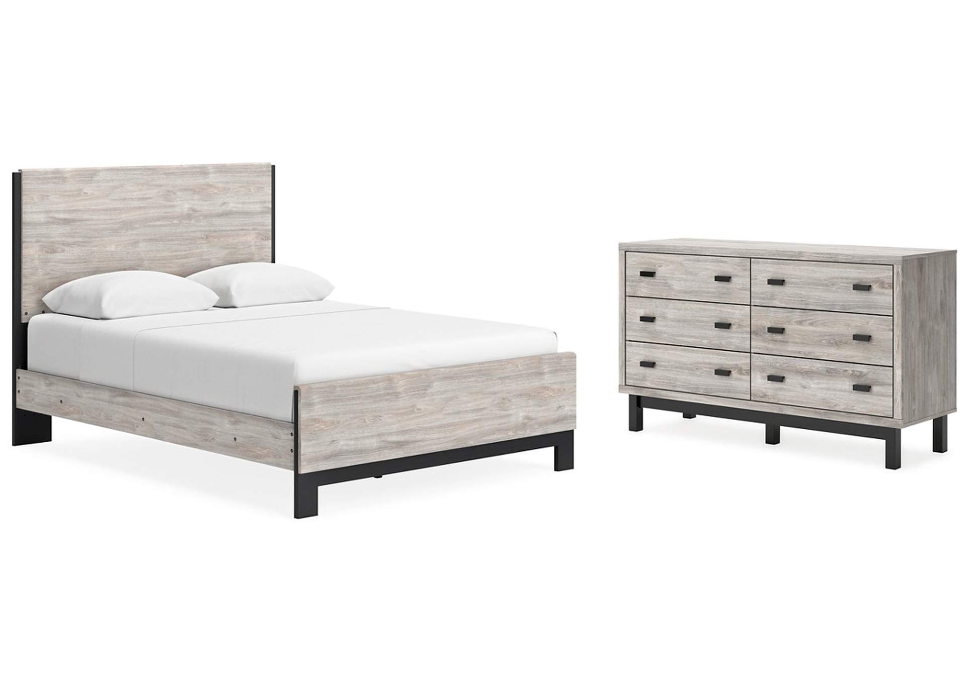 Vessalli Queen Panel Bed with Dresser,Signature Design By Ashley