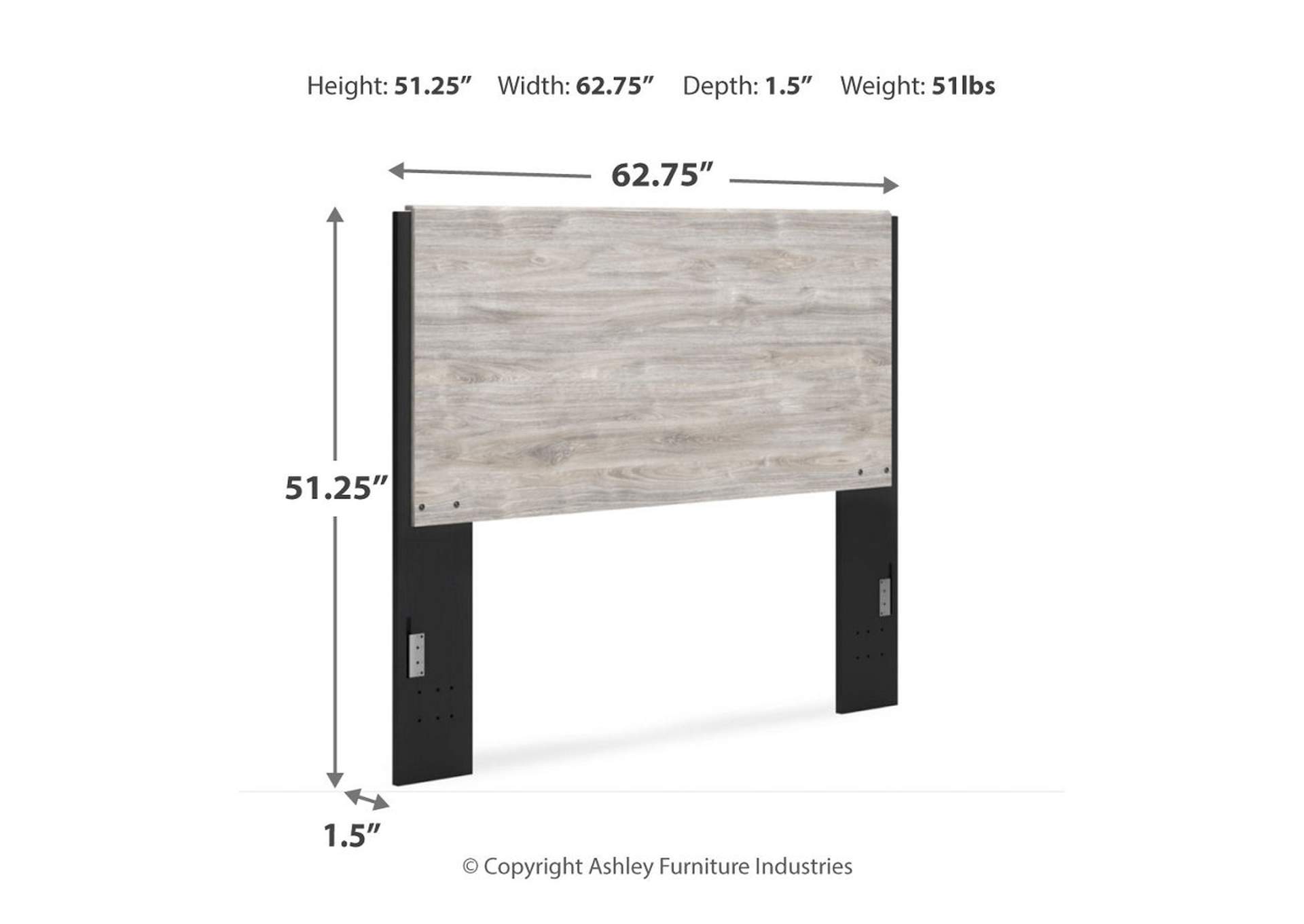 Vessalli Queen Panel Headboard with Mirrored Dresser and Nightstand,Signature Design By Ashley