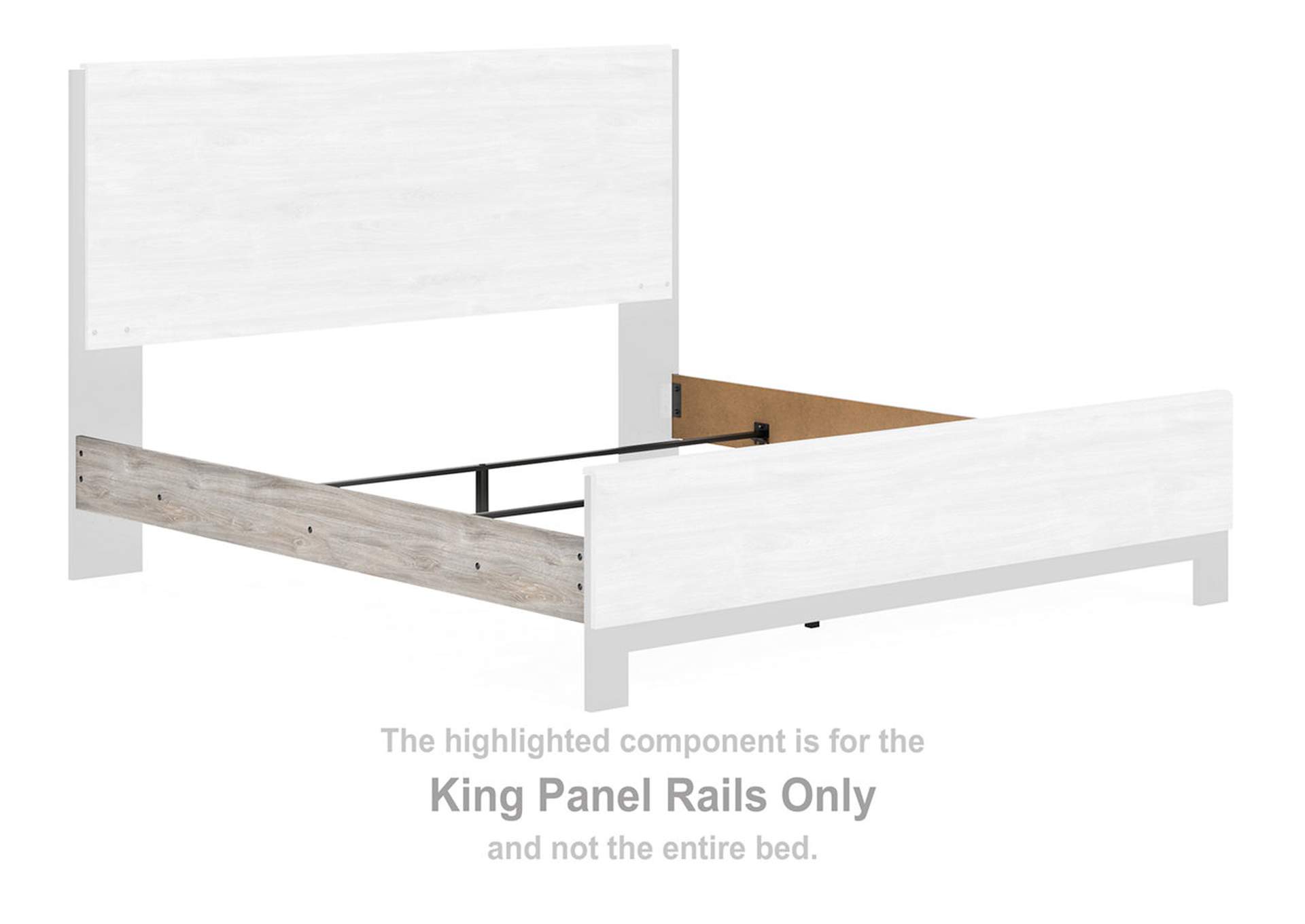 Vessalli King Panel Bed with Extensions,Benchcraft