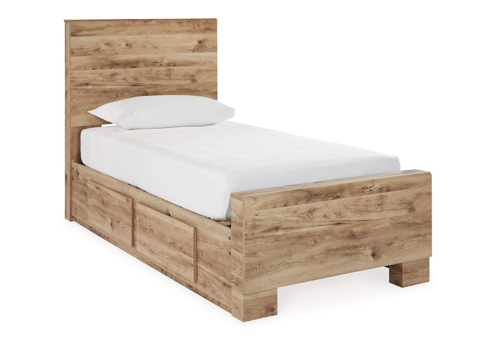 Hyanna Twin Panel Bed with 1 Side Storage,Signature Design By Ashley