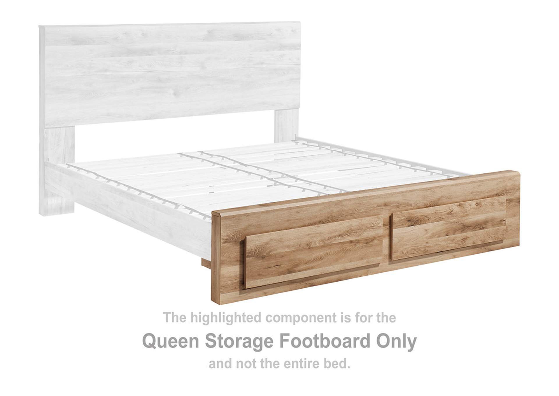 Hyanna Queen Panel Storage Bed with 2 Under Bed Storage Drawer,Signature Design By Ashley
