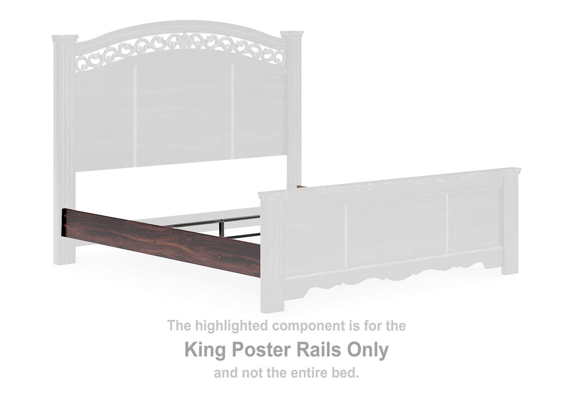 Glosmount King Poster Bed,Signature Design By Ashley
