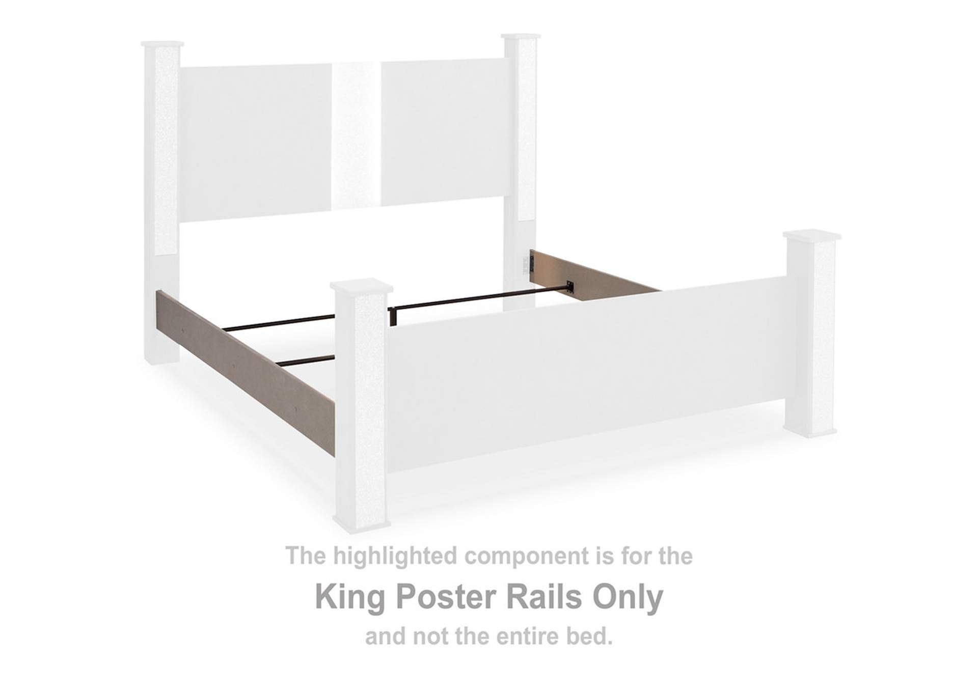 Surancha King Poster Bed,Signature Design By Ashley