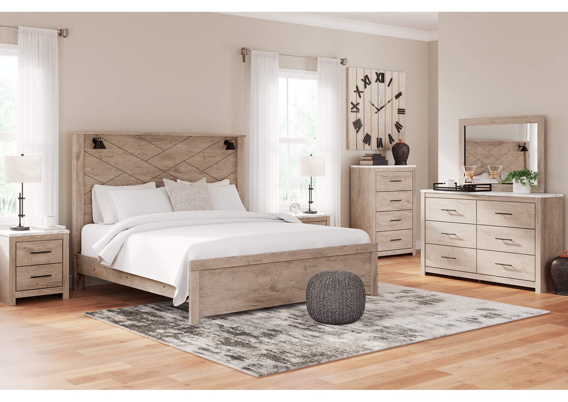 Senniberg King Panel Bed,Signature Design By Ashley