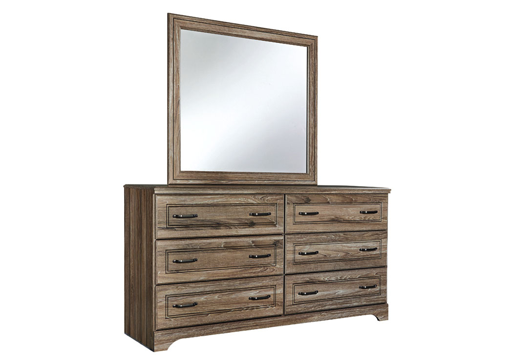 Javarin Grayish Brown Bedroom Mirror,ABF Signature Design by Ashley