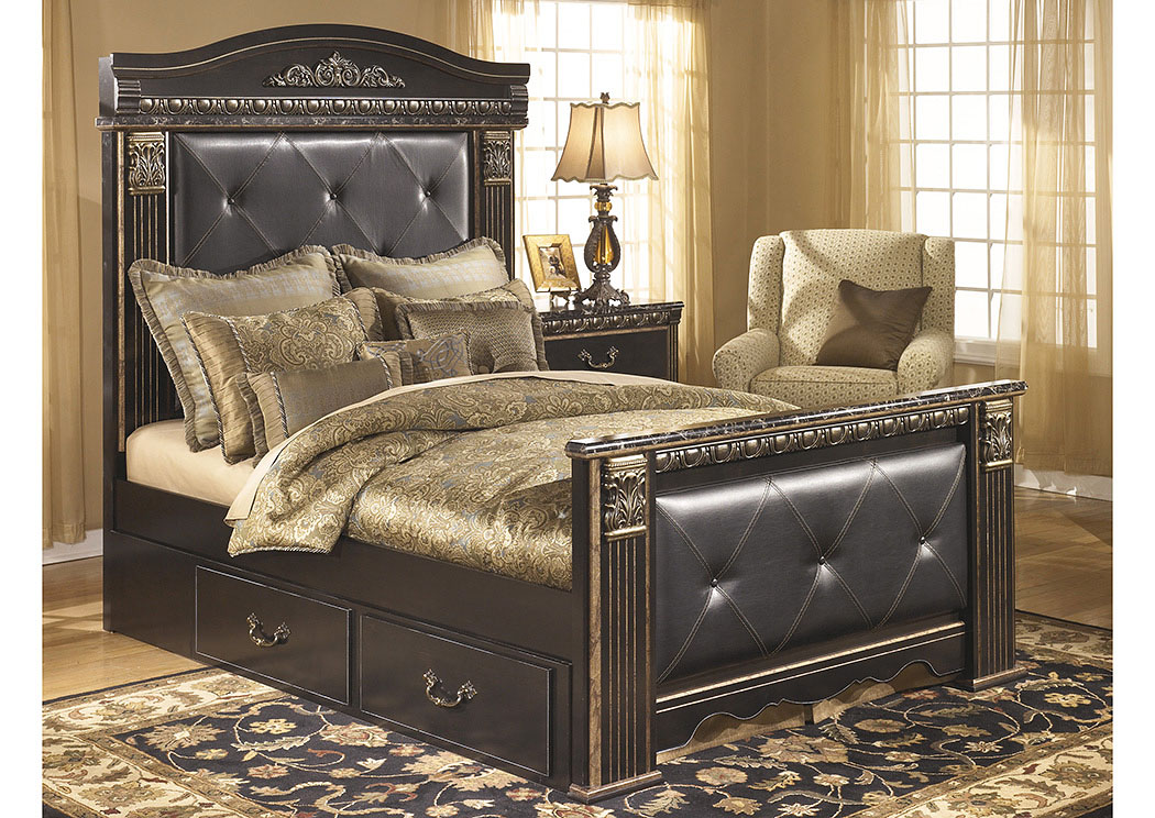 Coal Creek King Mansion Storage Bed,ABF Signature Design by Ashley