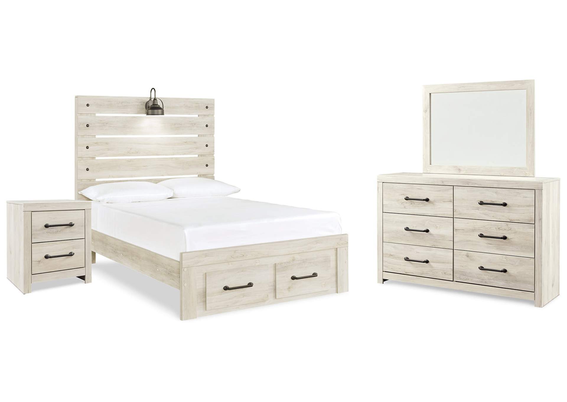 Cambeck Full Panel Bed, Dresser, Mirror and Nightstand,Signature Design By Ashley