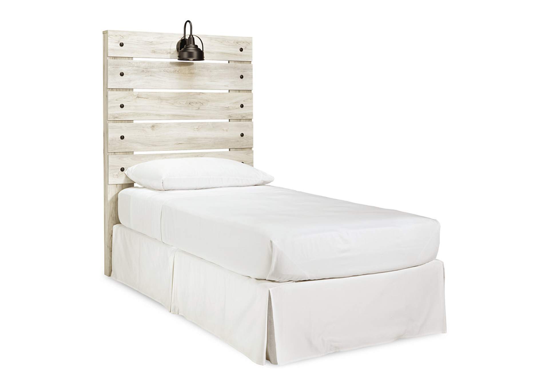 Cambeck Twin Panel Headboard Bed with Mirrored Dresser, Chest and Nightstand,Signature Design By Ashley
