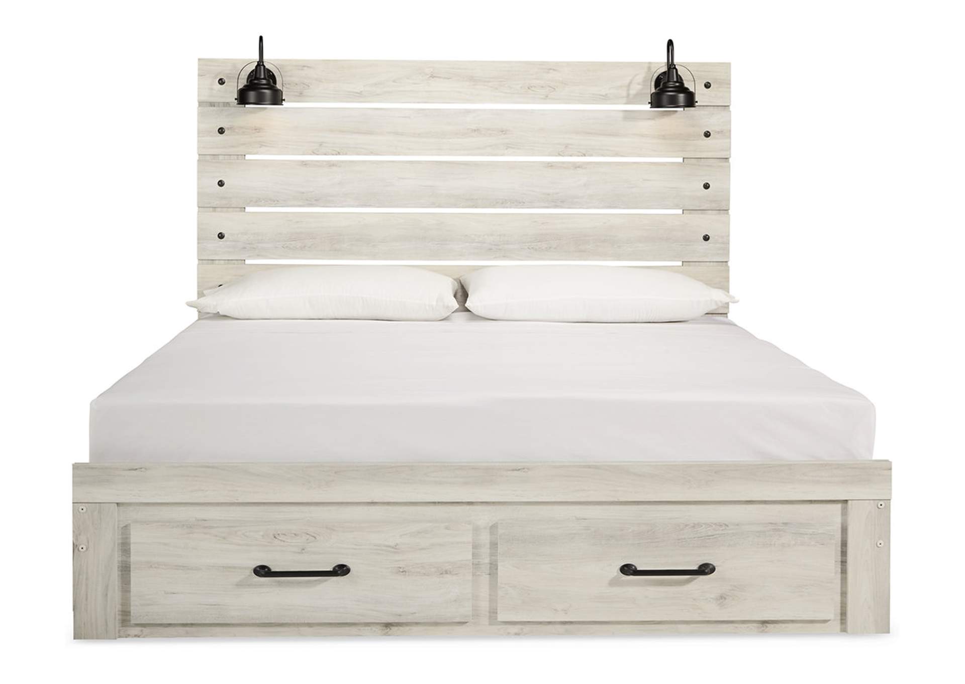 Cambeck King Panel Bed with 2 Storage Drawers,Signature Design By Ashley