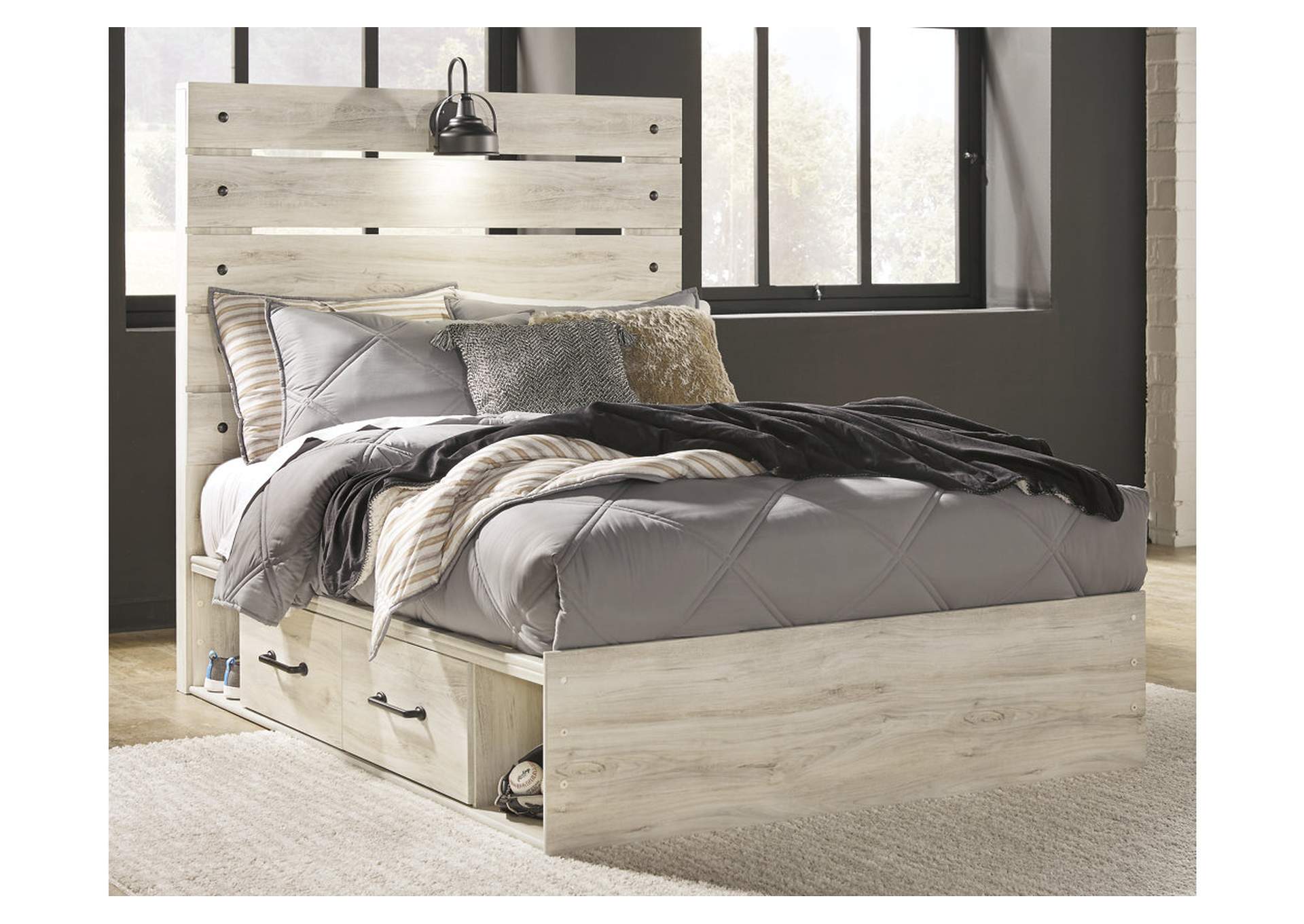 Cambeck Full Panel Bed with 4 Storage Drawers,Signature Design By Ashley