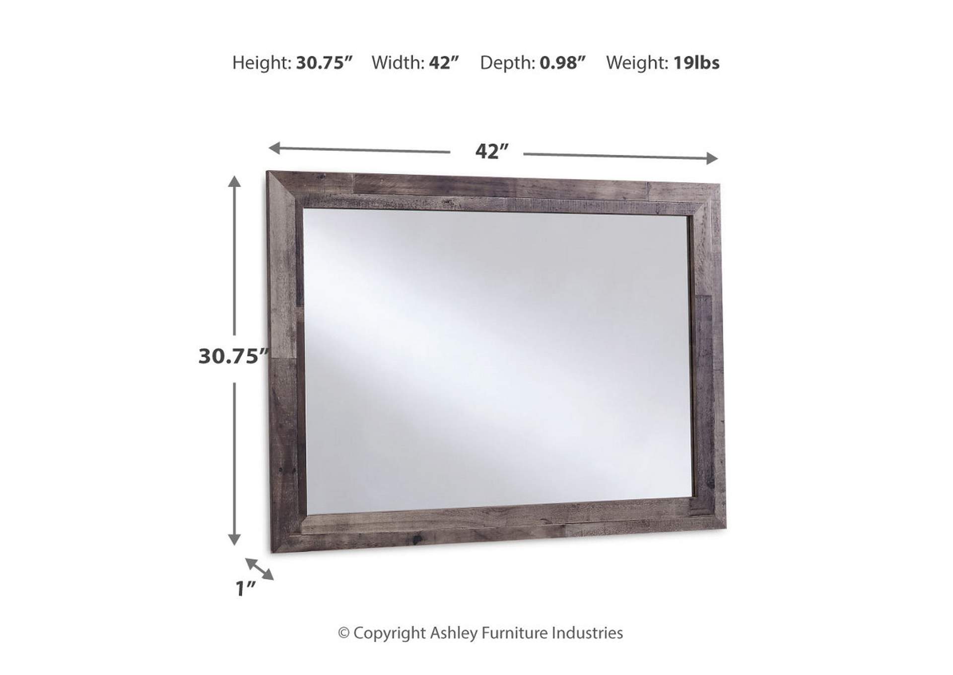 Derekson Bedroom Mirror,Benchcraft