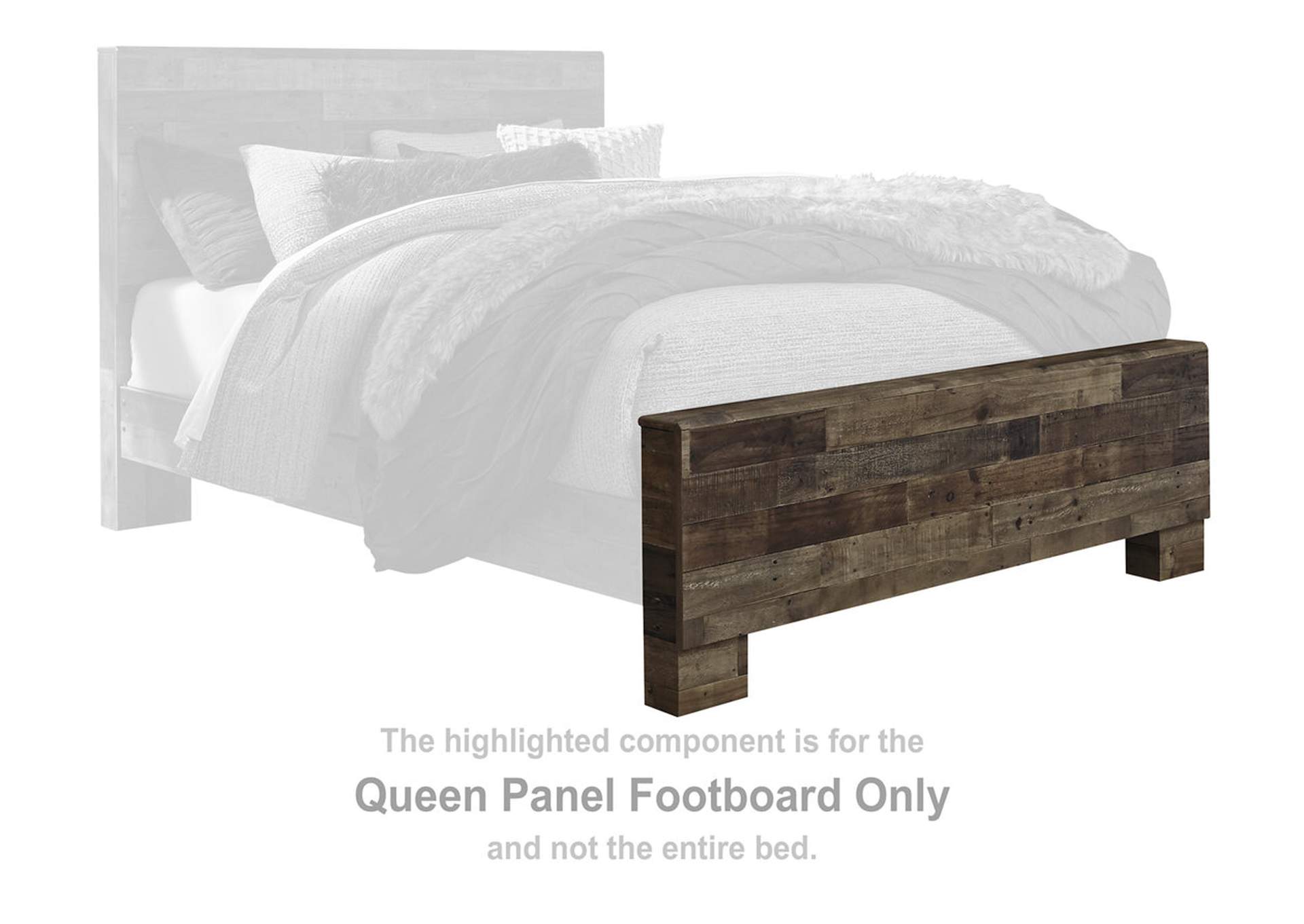 Derekson Queen Panel Bed with 2 Storage Drawers,Benchcraft