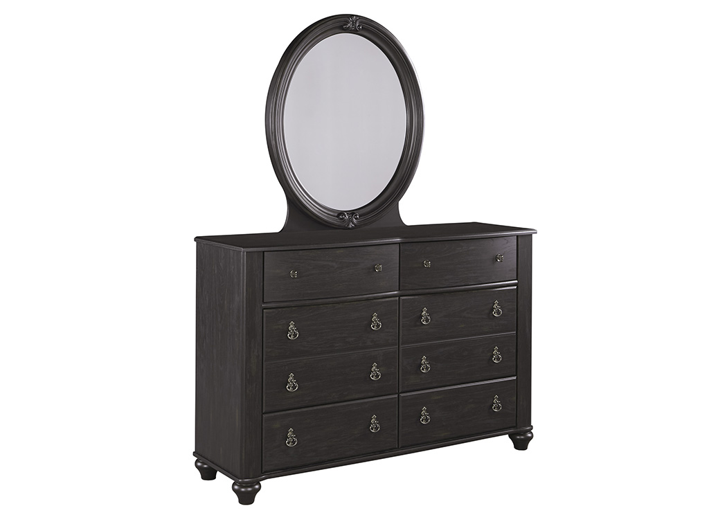 Corilyn Dark Brown Bedroom Mirror,ABF Signature Design by Ashley