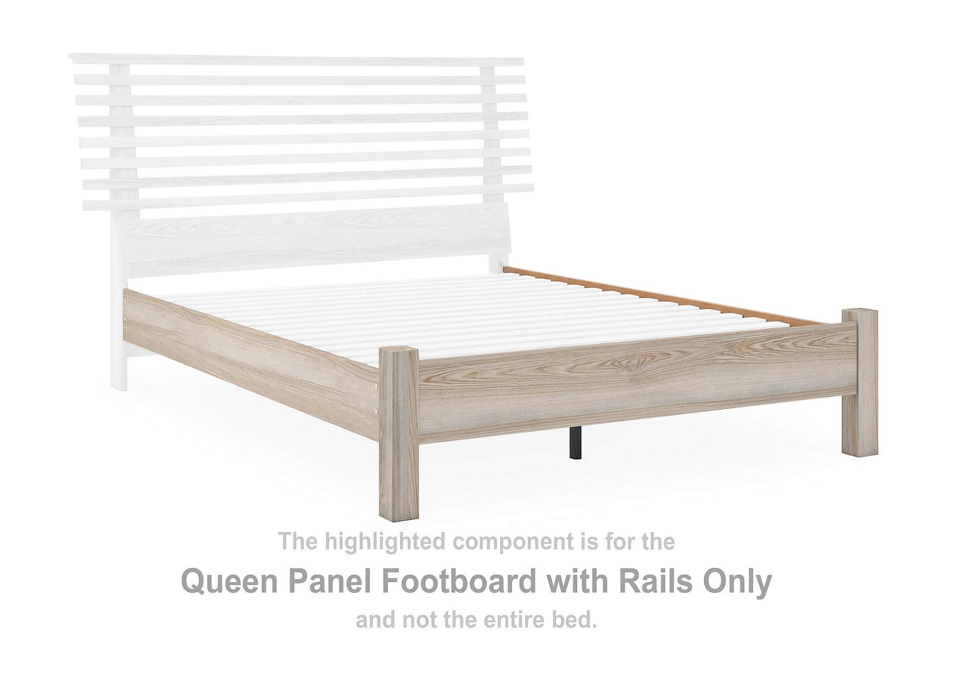 Hasbrick Queen Slat Panel Bed,Signature Design By Ashley