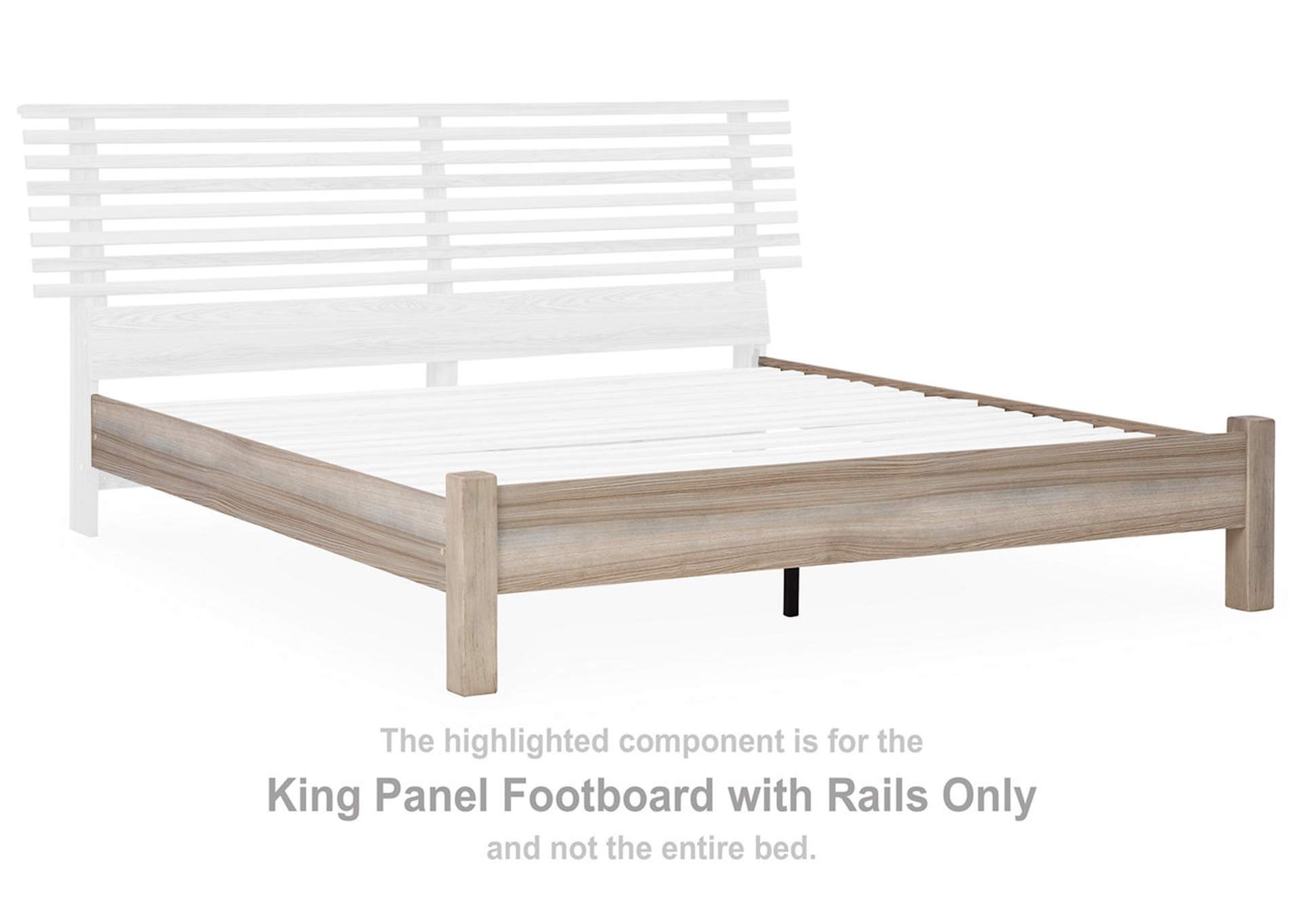 Hasbrick King Slat Panel Bed,Signature Design By Ashley