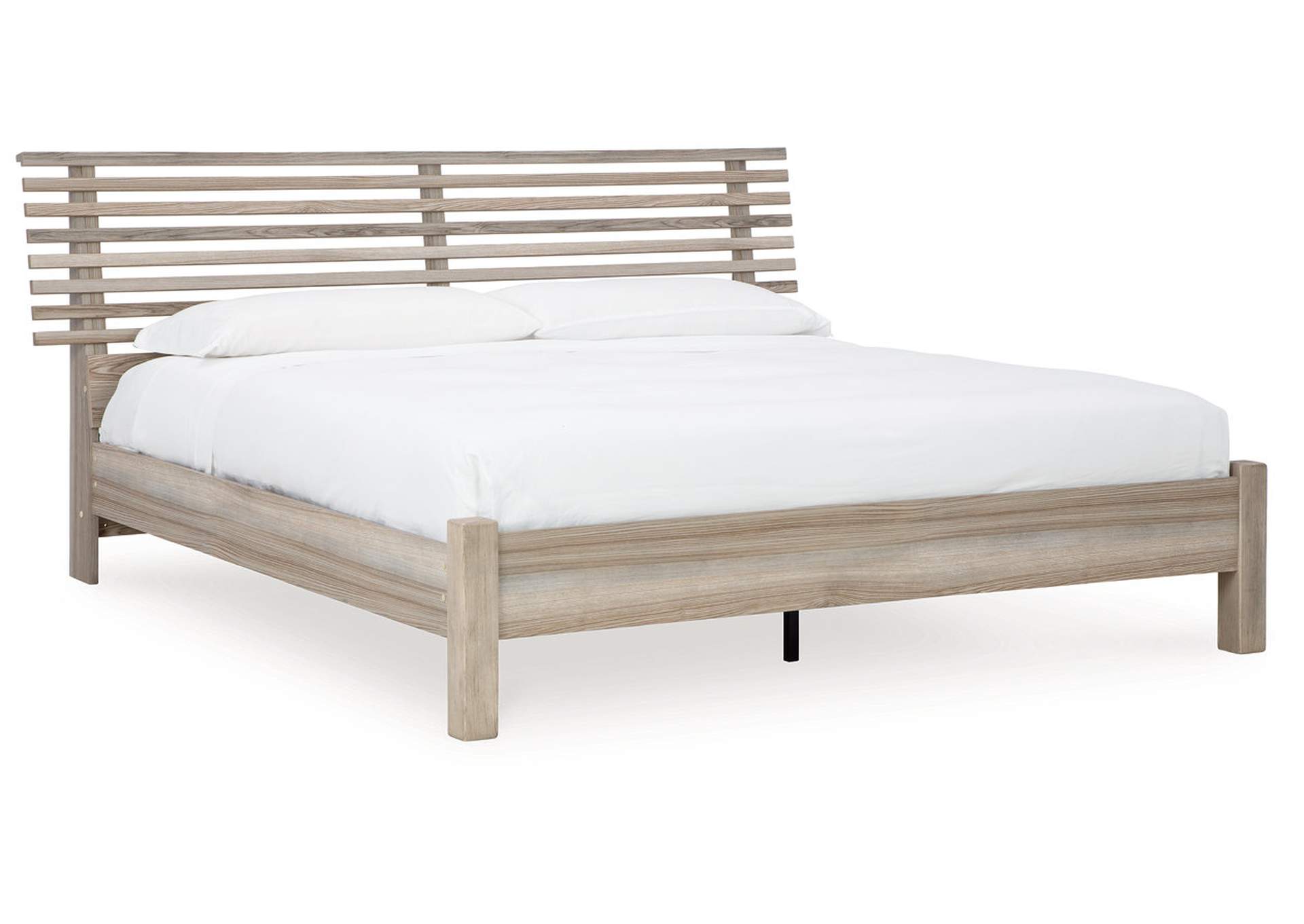 Hasbrick King Slat Panel Bed,Signature Design By Ashley