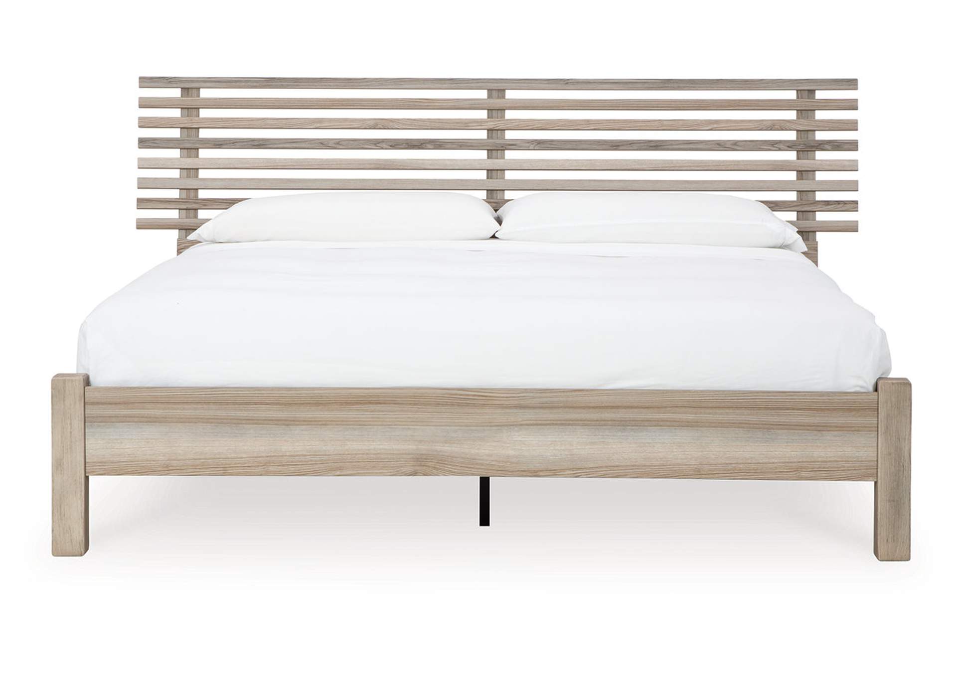 Hasbrick King Slat Panel Bed,Signature Design By Ashley