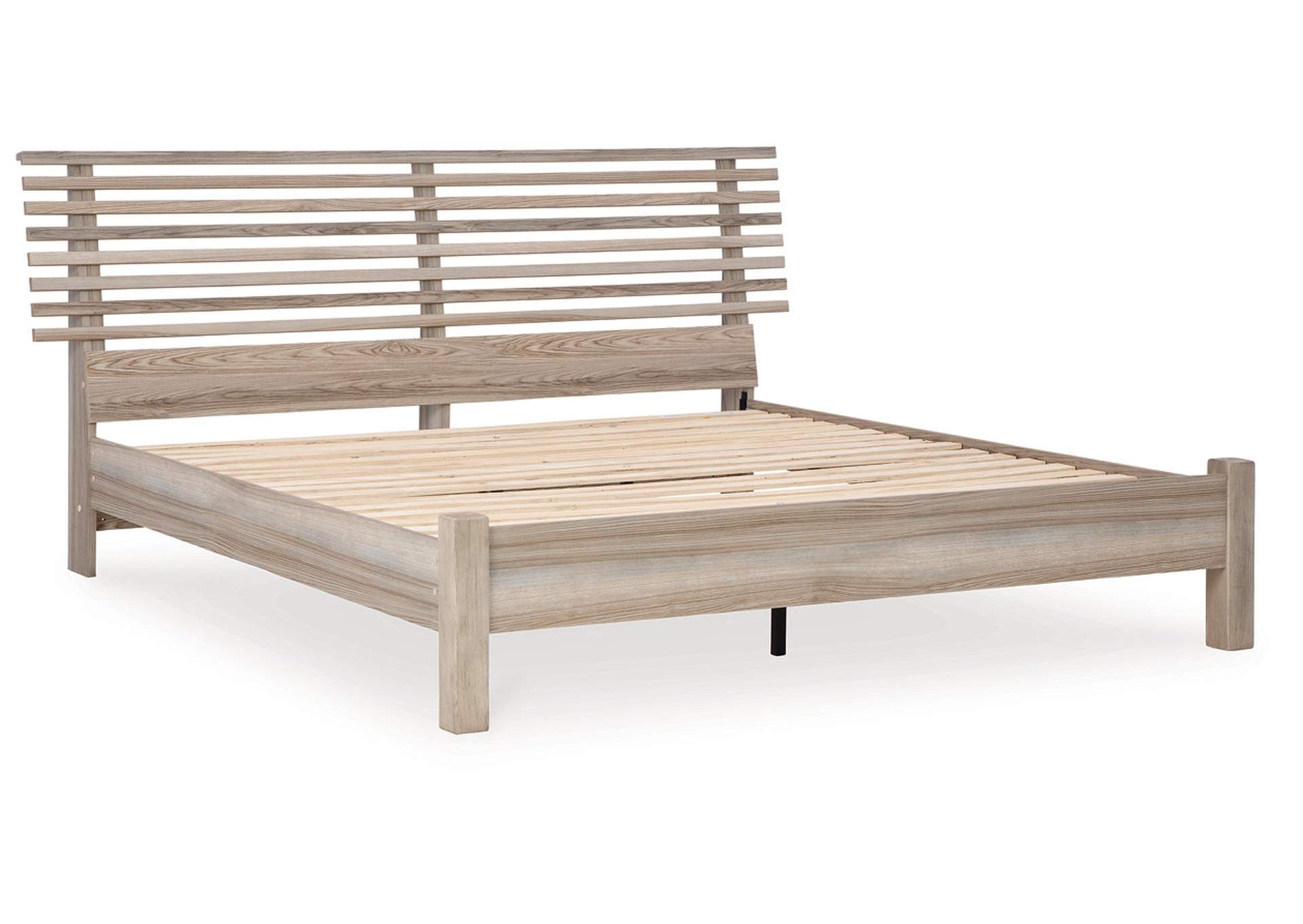 Hasbrick King Slat Panel Bed,Signature Design By Ashley