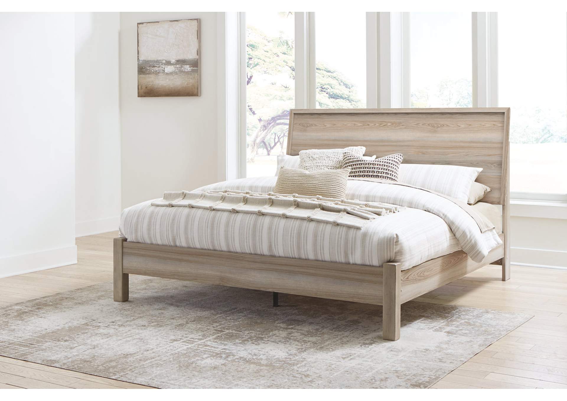 Hasbrick King Panel Bed,Signature Design By Ashley