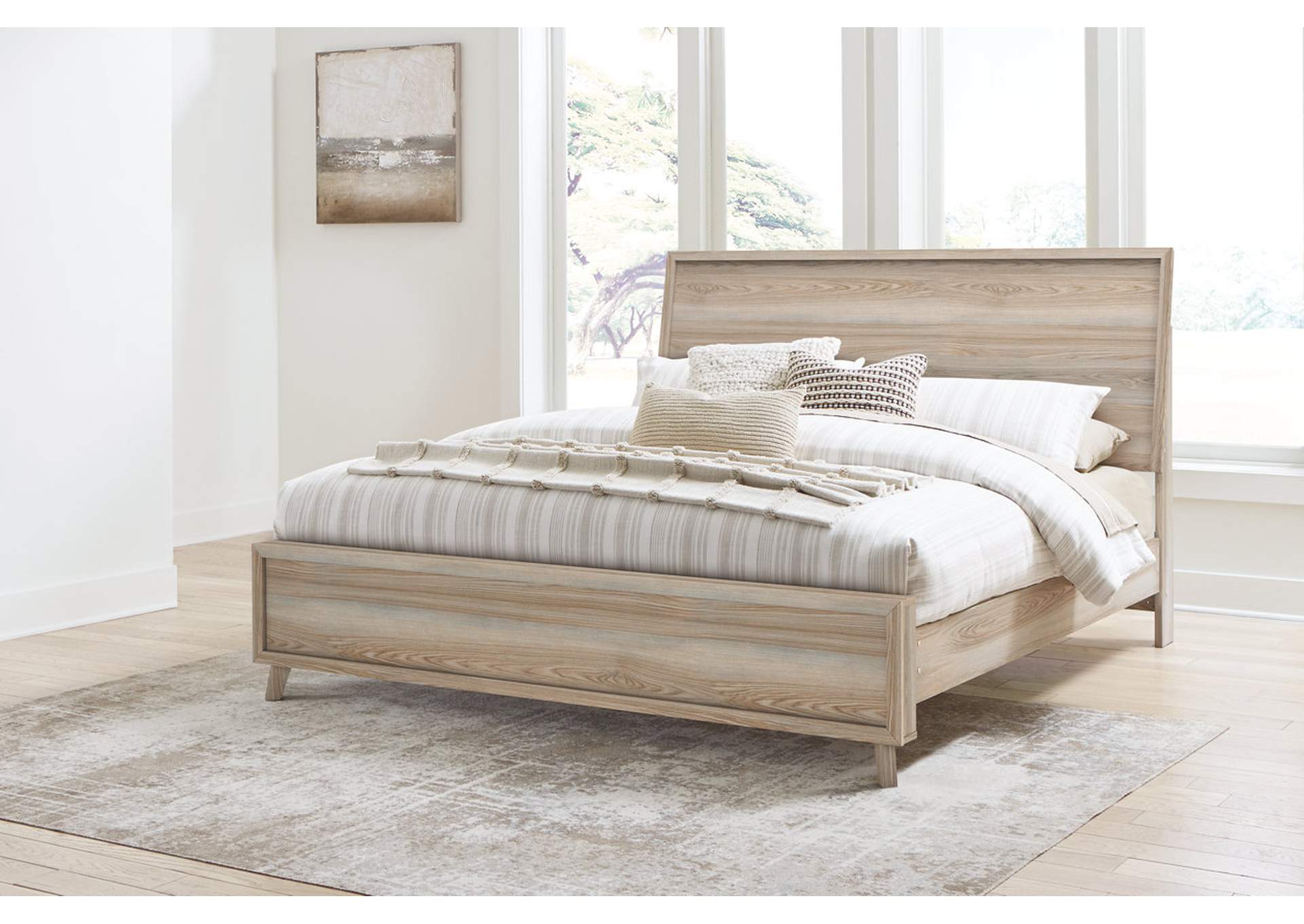 Hasbrick King Panel Bed,Signature Design By Ashley