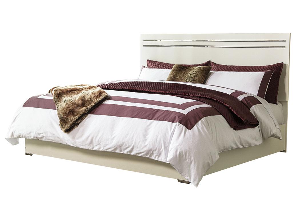 Brillaney White King Panel Bed,ABF Signature Design by Ashley