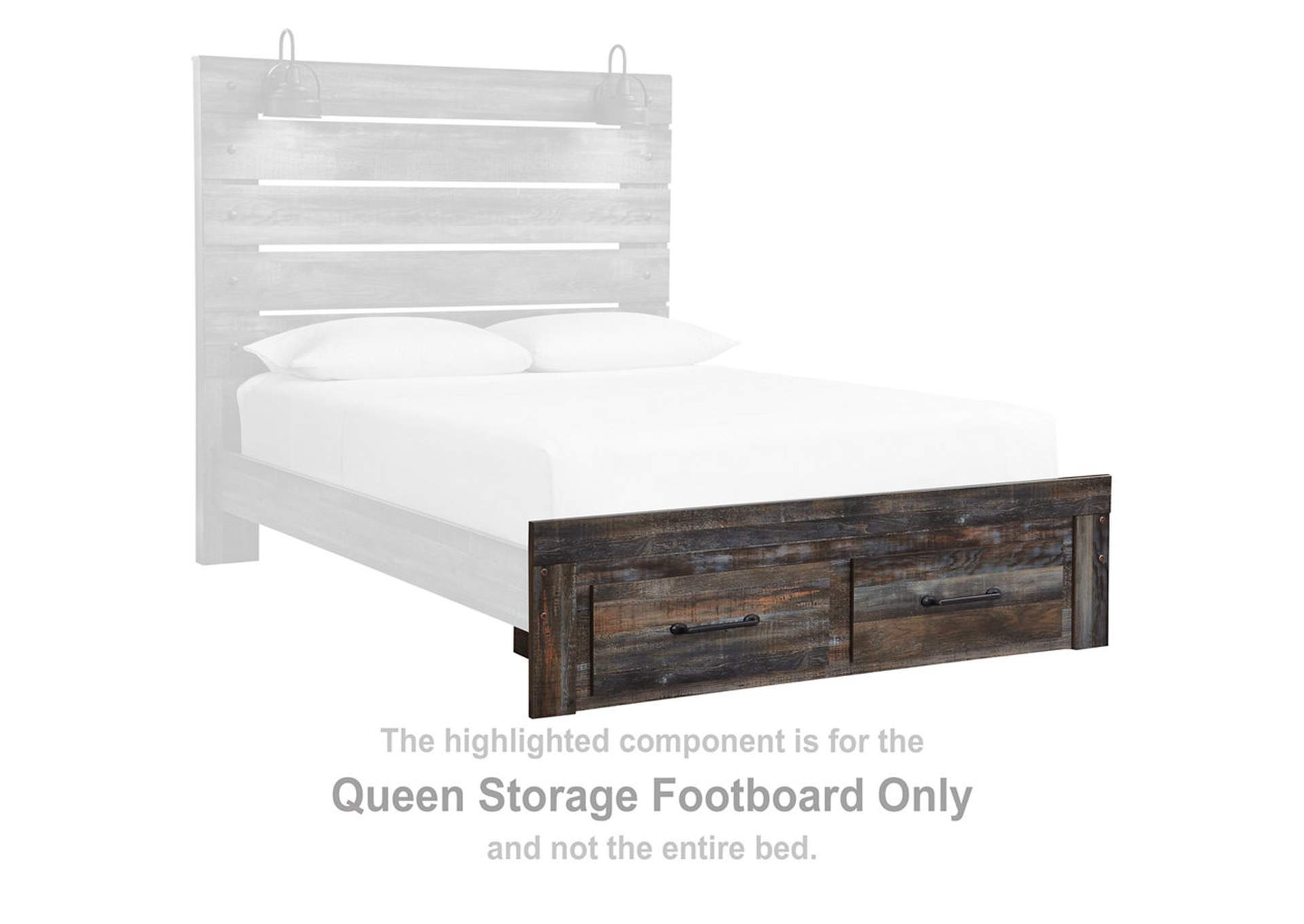Drystan Queen Panel Storage Bed, Dresser and Mirror,Signature Design By Ashley