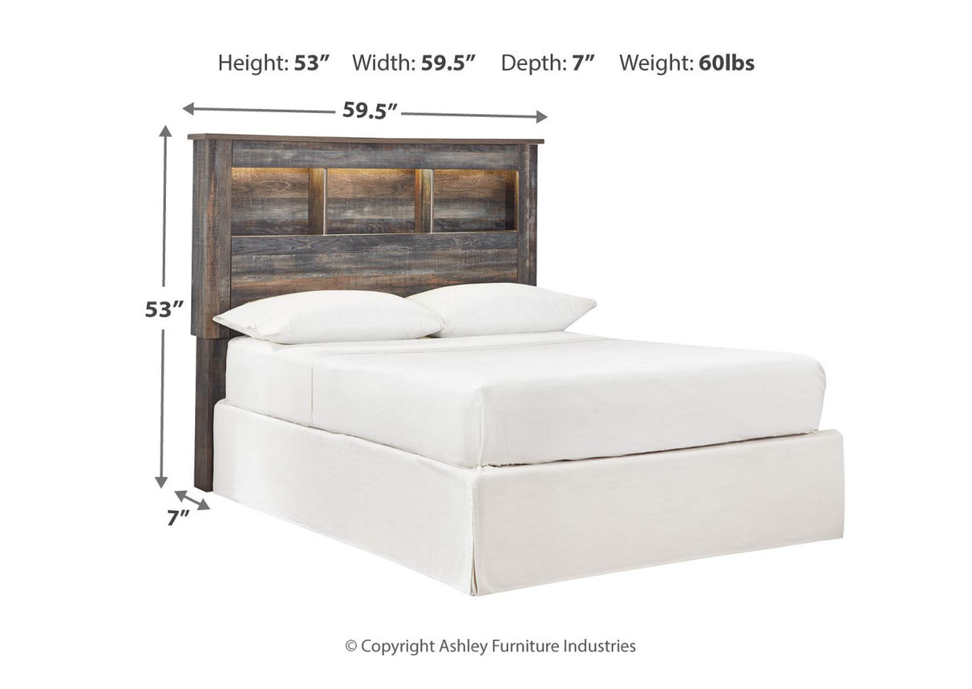 Drystan Full Bookcase Headboard,Signature Design By Ashley