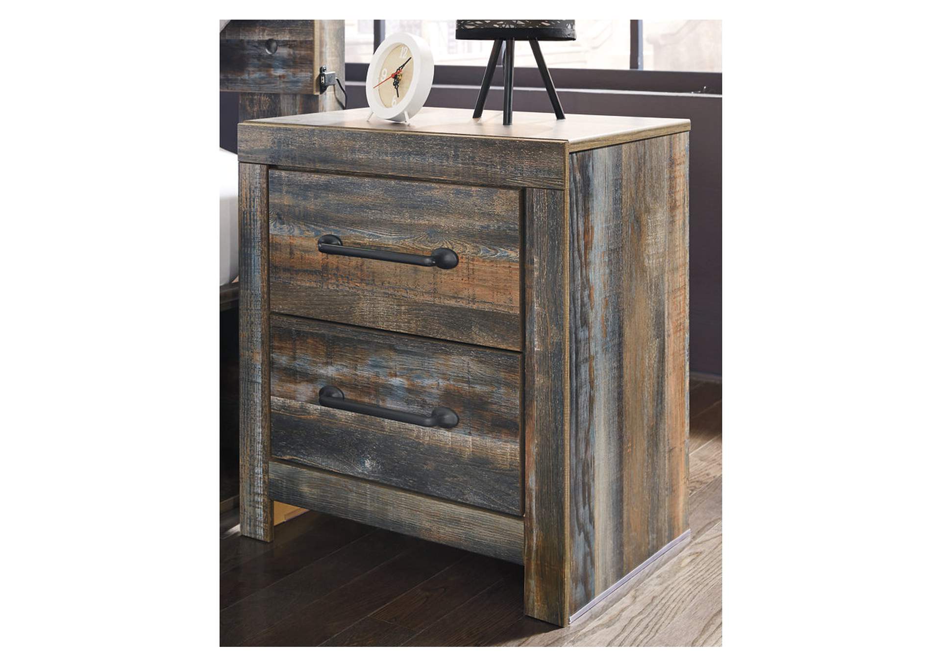 Drystan Twin Panel Bed with Nightstand,Signature Design By Ashley