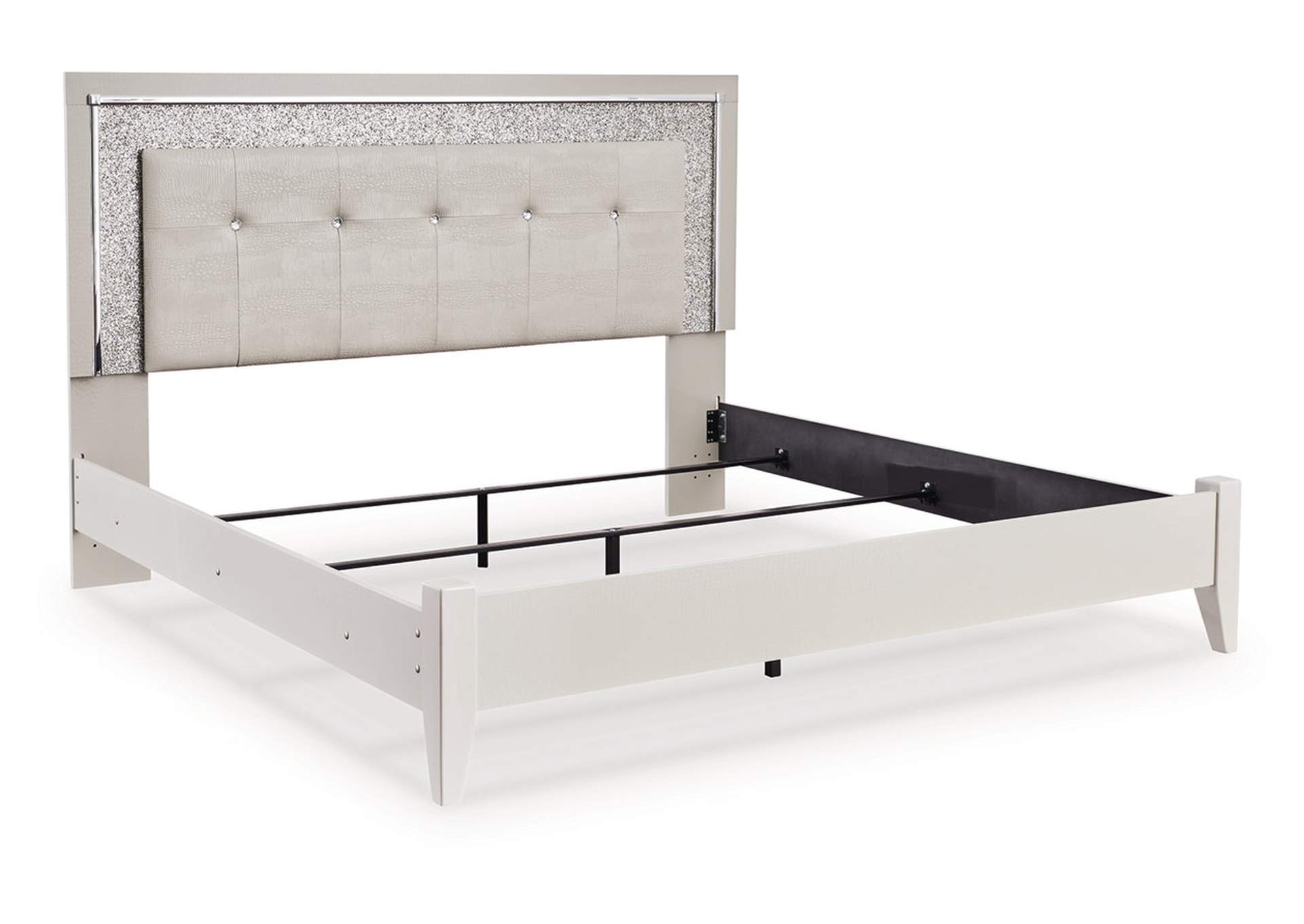 Zyniden King Upholstered Panel Bed,Signature Design By Ashley