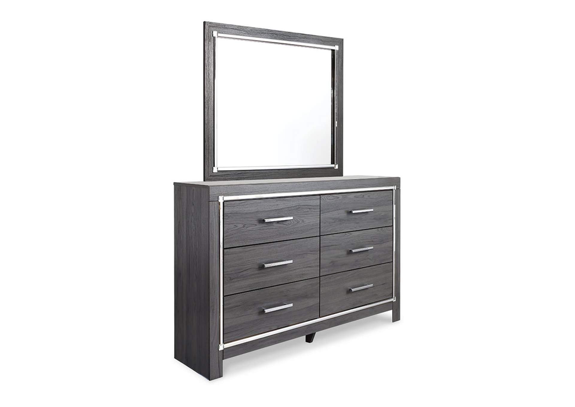 Lodanna Full Panel Bed with Mirrored Dresser and Chest,Signature Design By Ashley