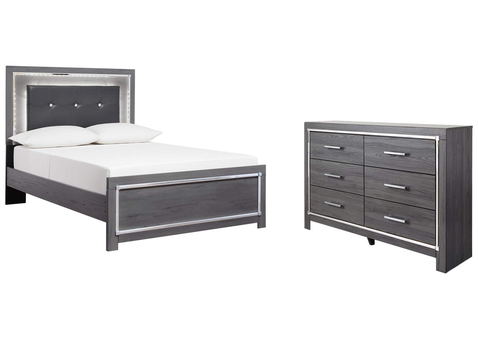 Lodanna Full Panel Bed with Dresser,Signature Design By Ashley