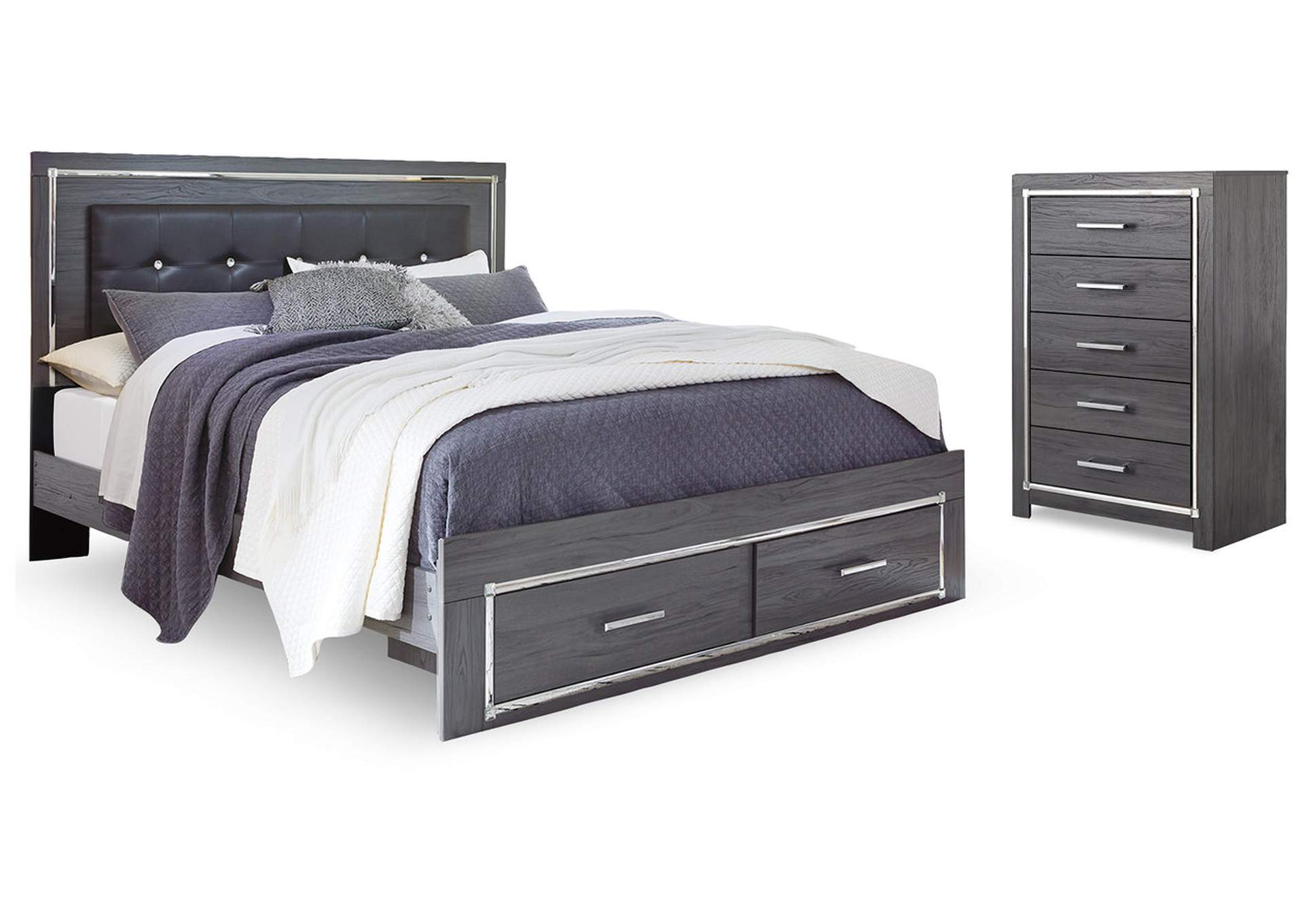 Lodanna King Storage Bed and Chest,Signature Design By Ashley