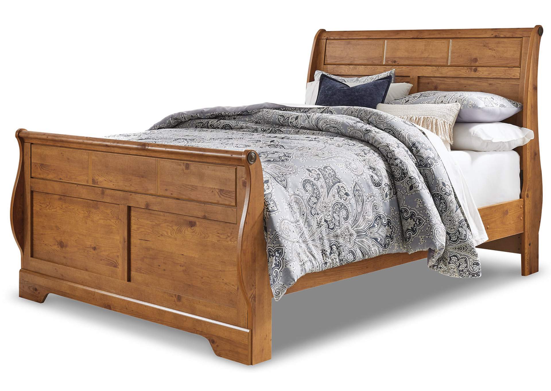 Bittersweet Light Brown Queen Sleigh Bed,Direct To Consumer Express