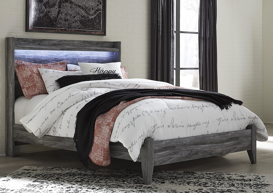 Baystorm Gray Queen Panel Bed,ABF Signature Design by Ashley