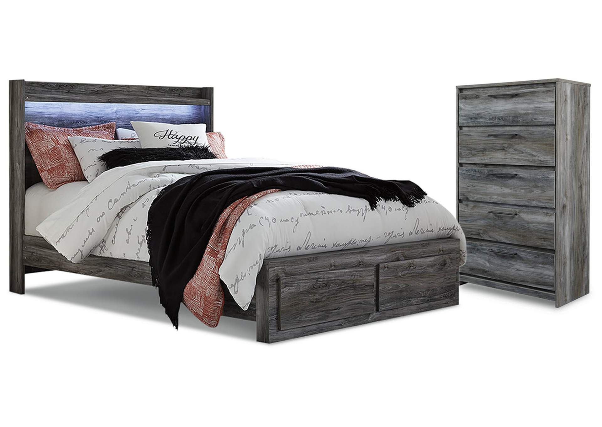 Baystorm panel store storage bed