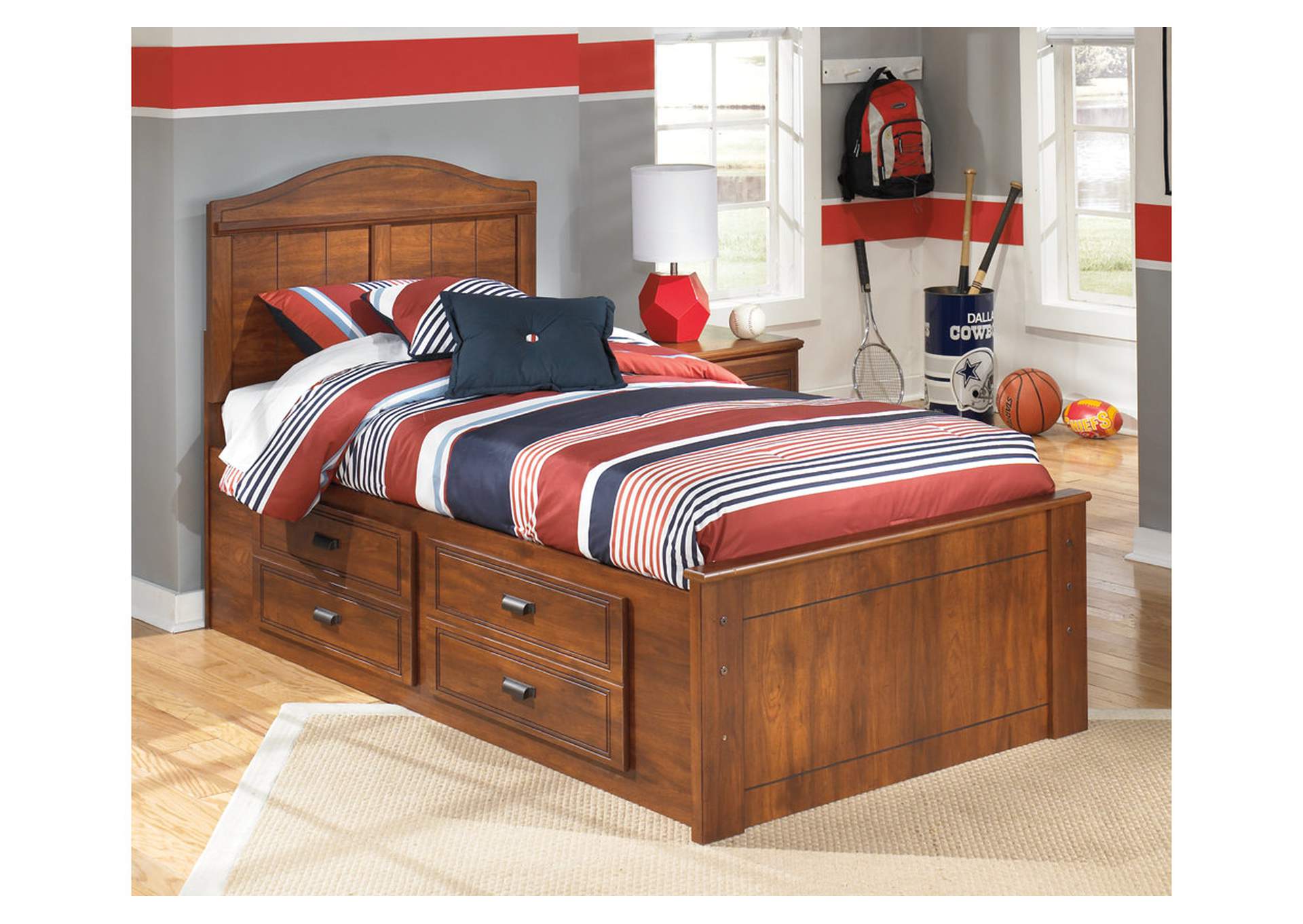 Barchan Twin Panel Bed w/ Storage,ABF Signature Design by Ashley