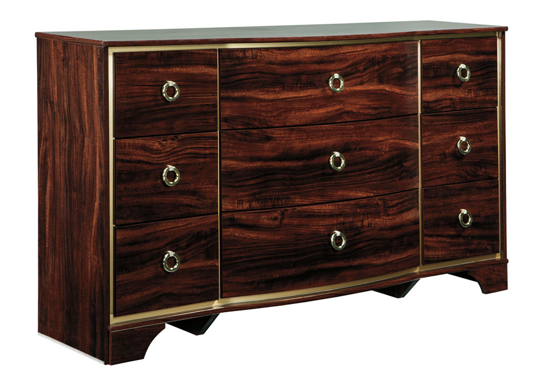 Lenmara Reddish Brown Dresser,ABF Signature Design by Ashley