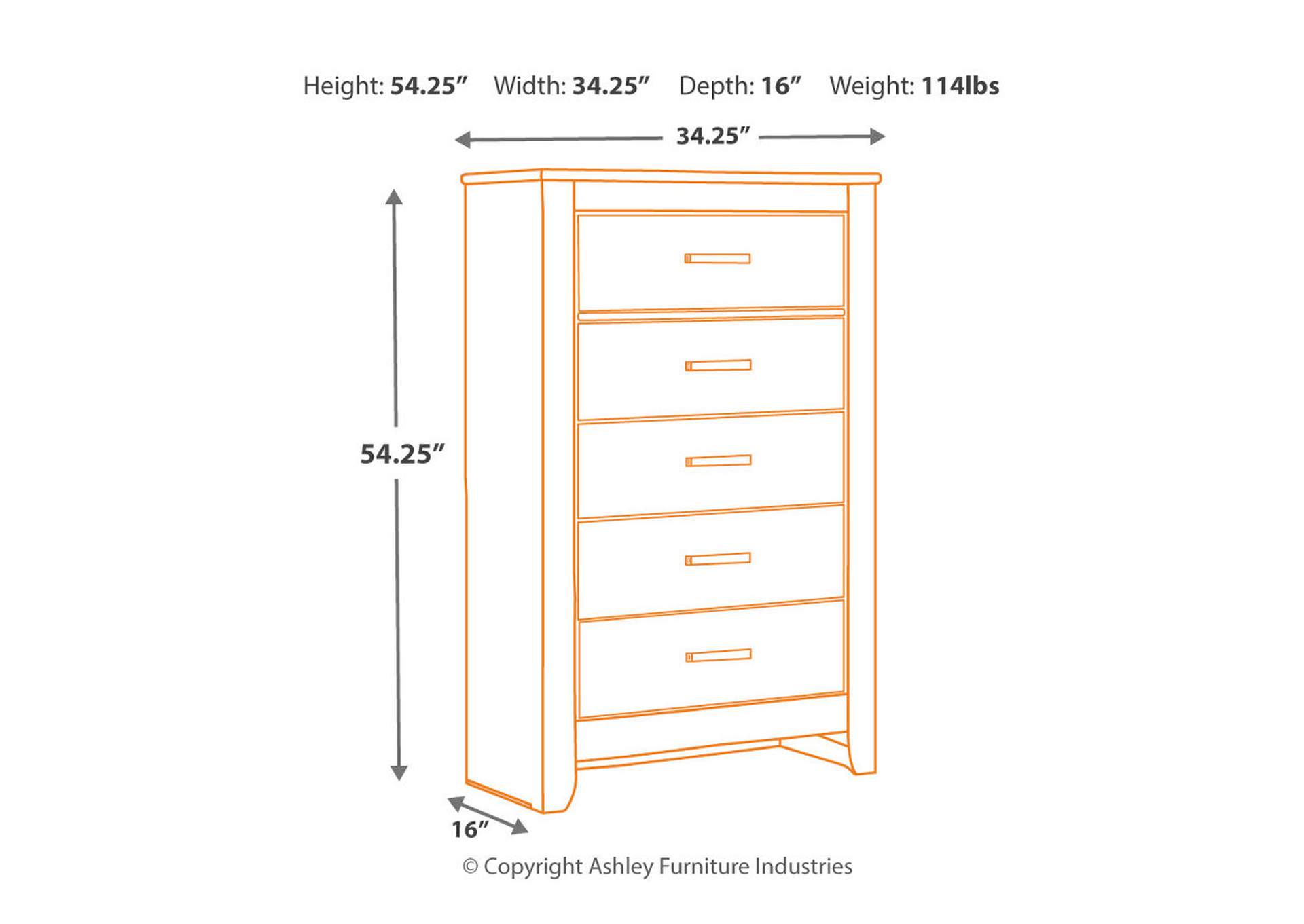 Brinxton Chest of Drawers,Signature Design By Ashley