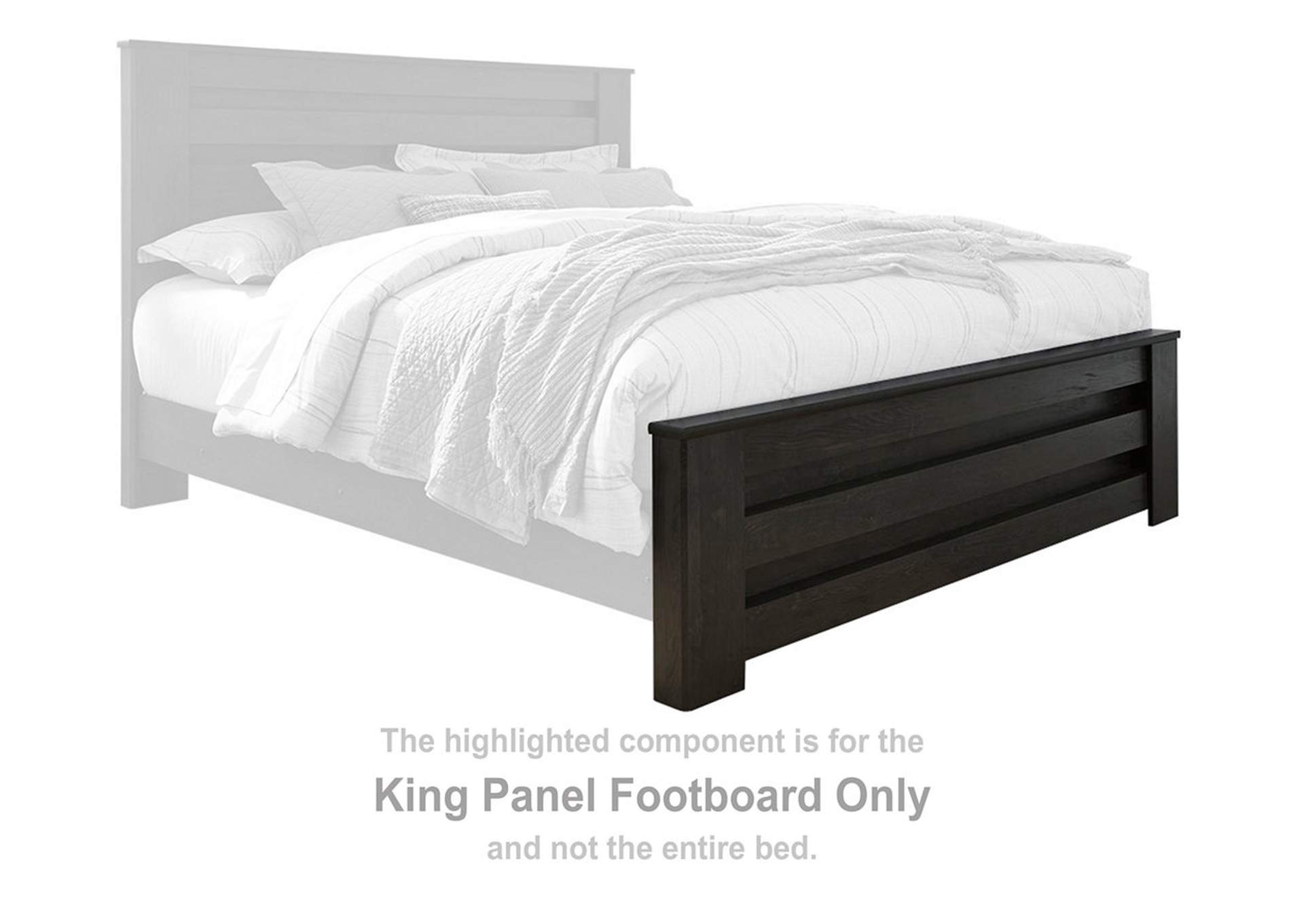 Brinxton King Panel Bed, Dresser, Mirror and Nightstand,Signature Design By Ashley