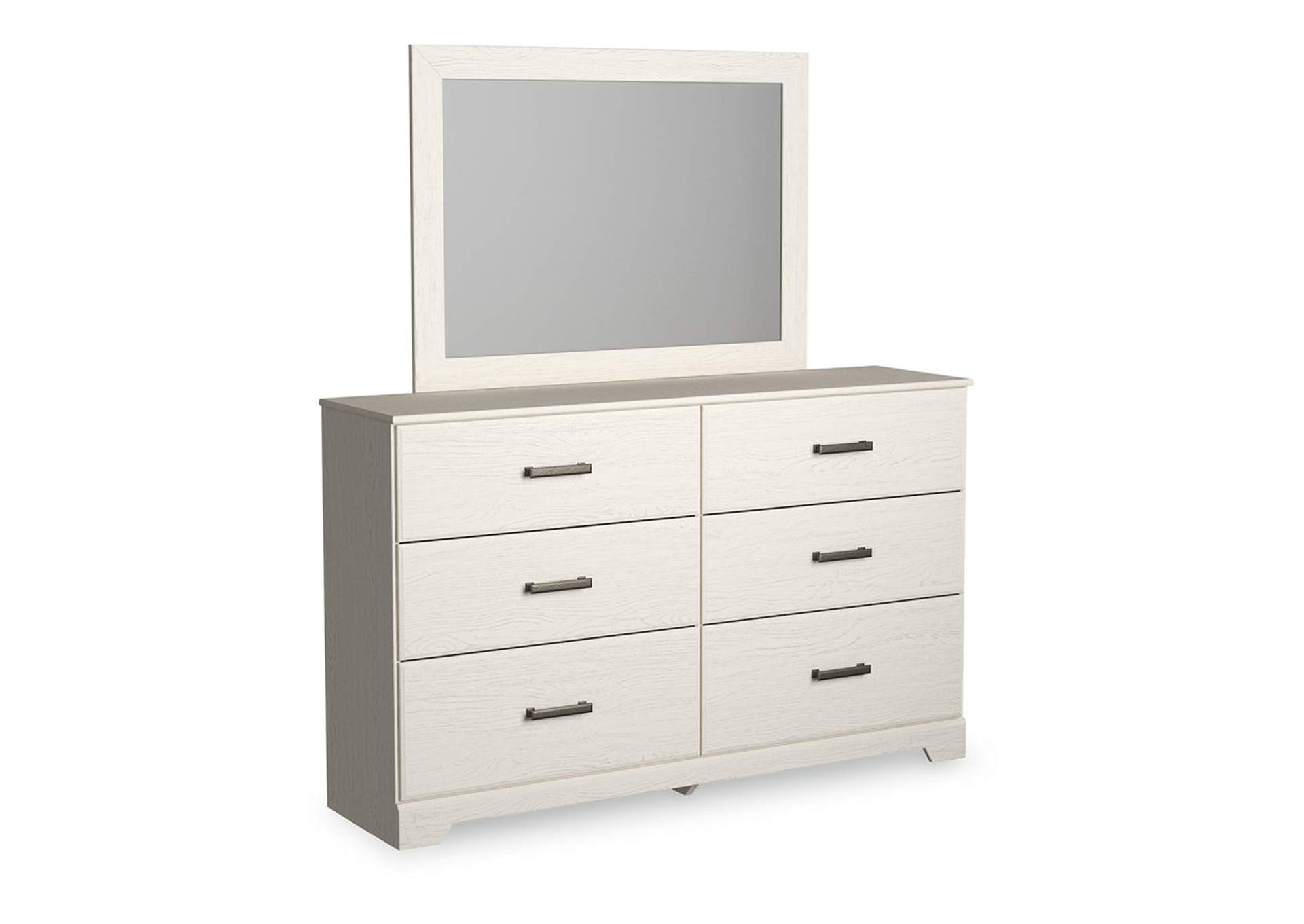 Stelsie Queen Panel Bed with Mirrored Dresser,Signature Design By Ashley