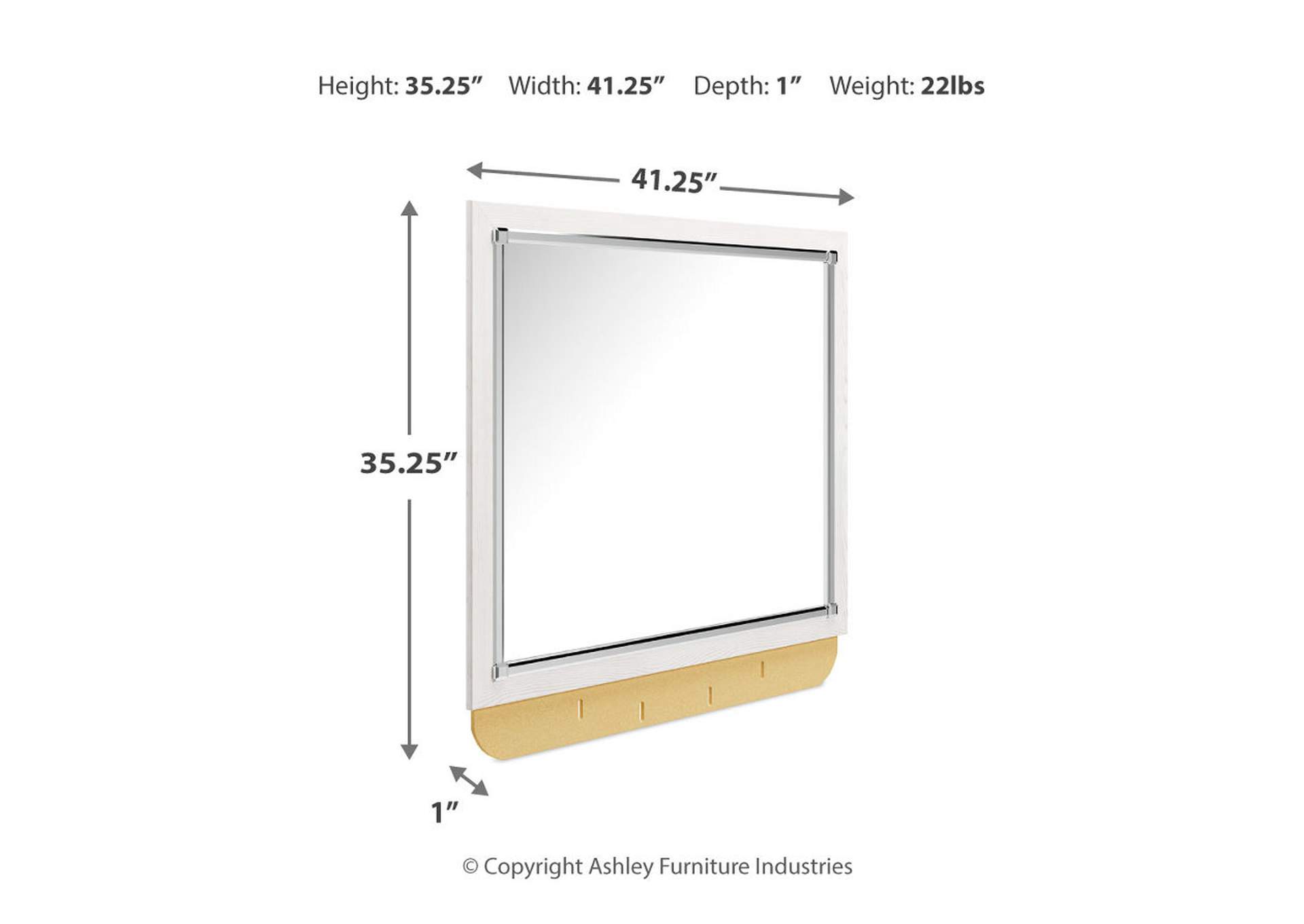 Altyra Bedroom Mirror,Signature Design By Ashley