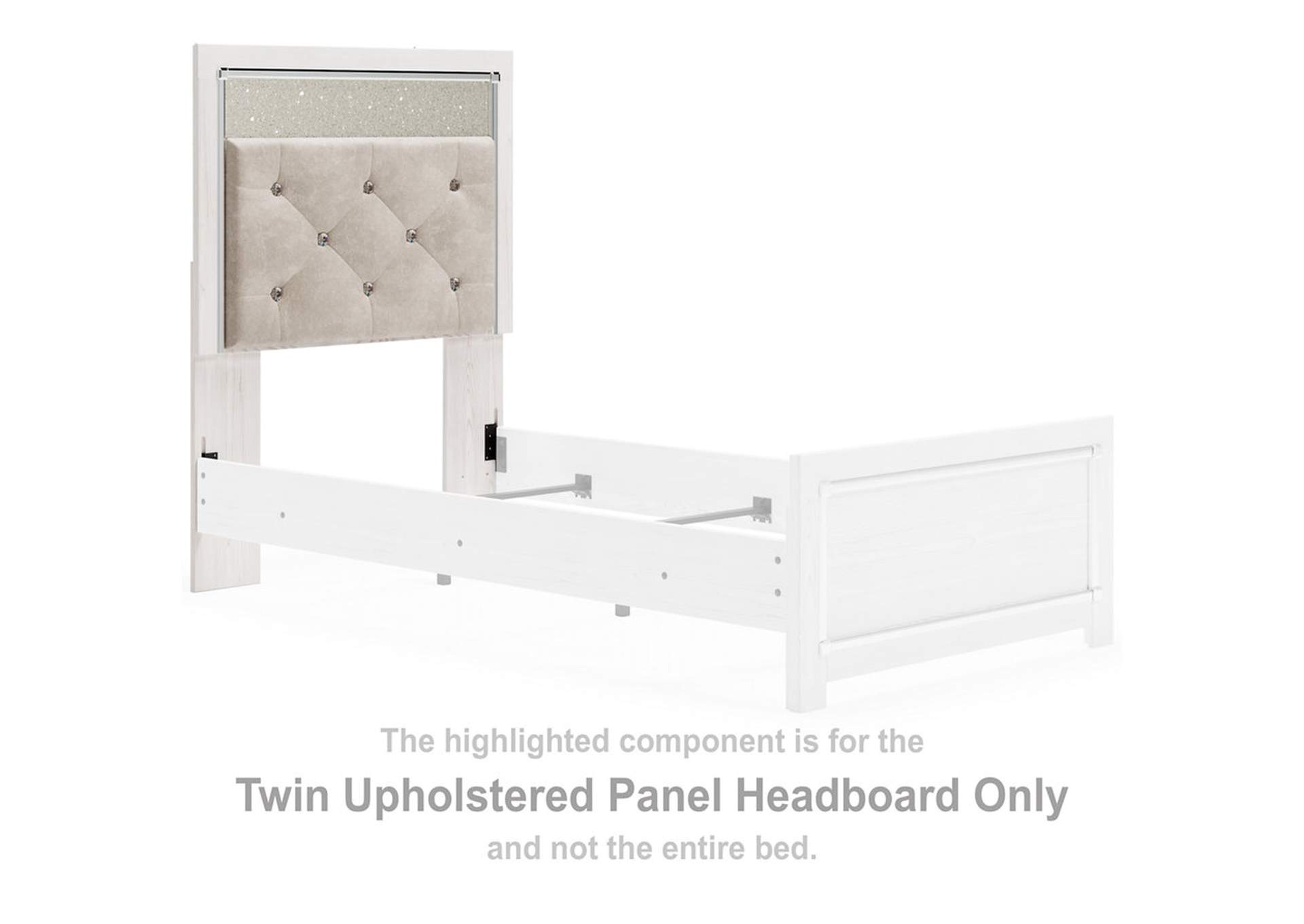 Altyra Twin Upholstered Panel Headboard,Signature Design By Ashley
