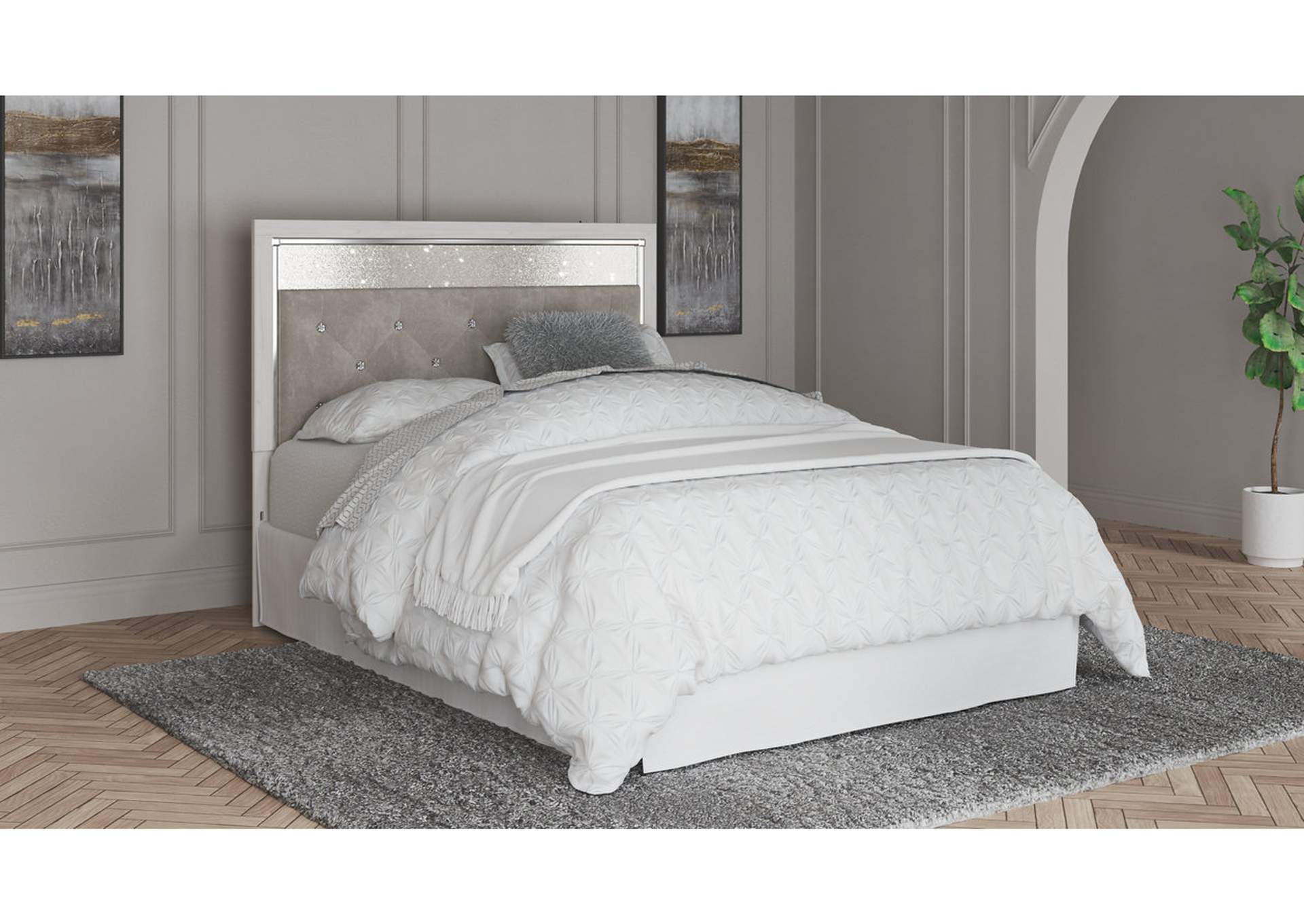 Altyra Queen Upholstered Panel Headboard,Signature Design By Ashley