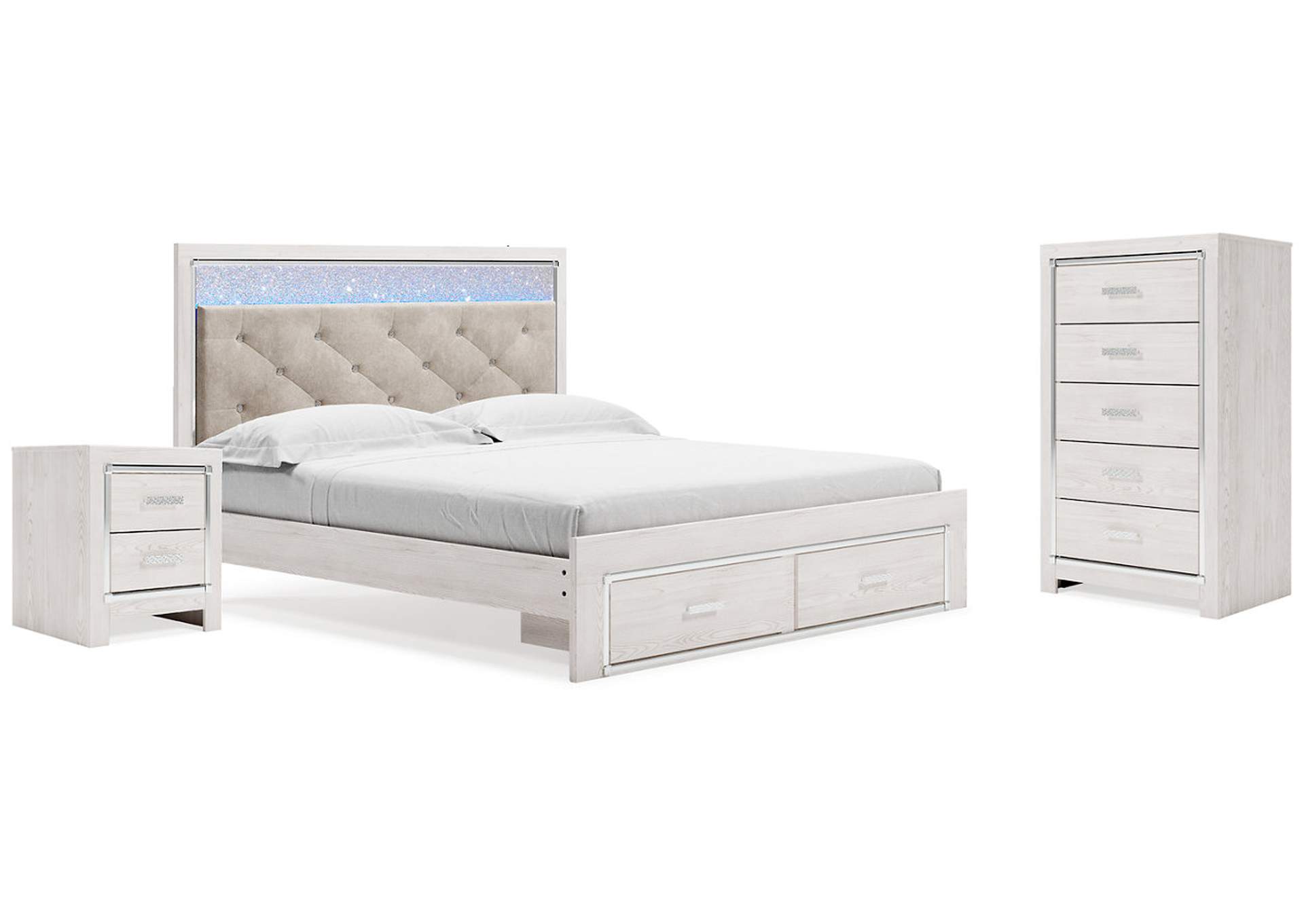 Altyra King Storage Bed, Chest and Nightstand,Signature Design By Ashley